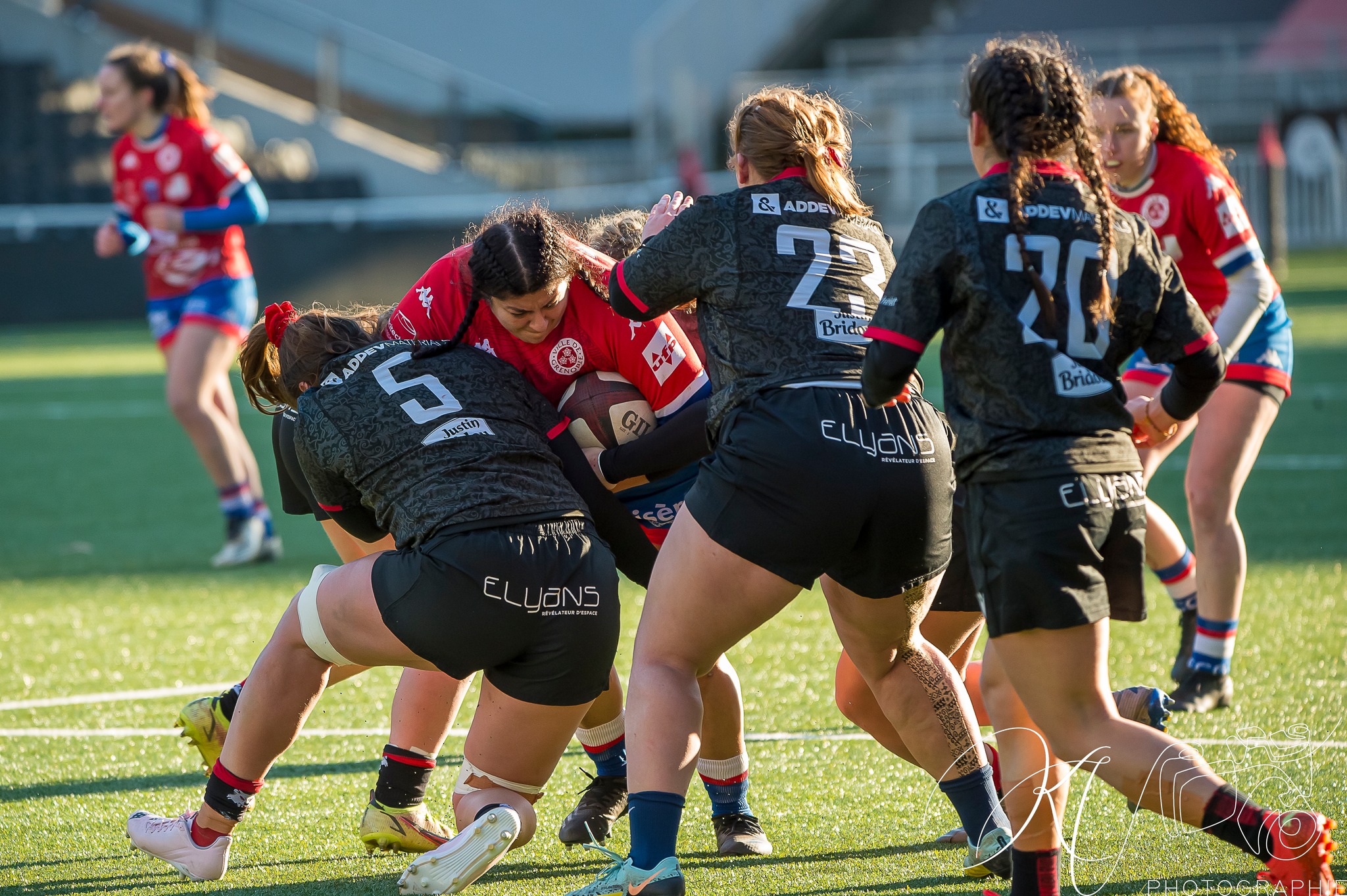  Lyon Olympique Universitaire - FC Grenoble Rugby - Rugby - LOU (0) vs (26) Amazones FC Grenoble (#2023LOUvFCGr01) Photo by: Karine Valentin | Siuxy Sports 2023-01-21