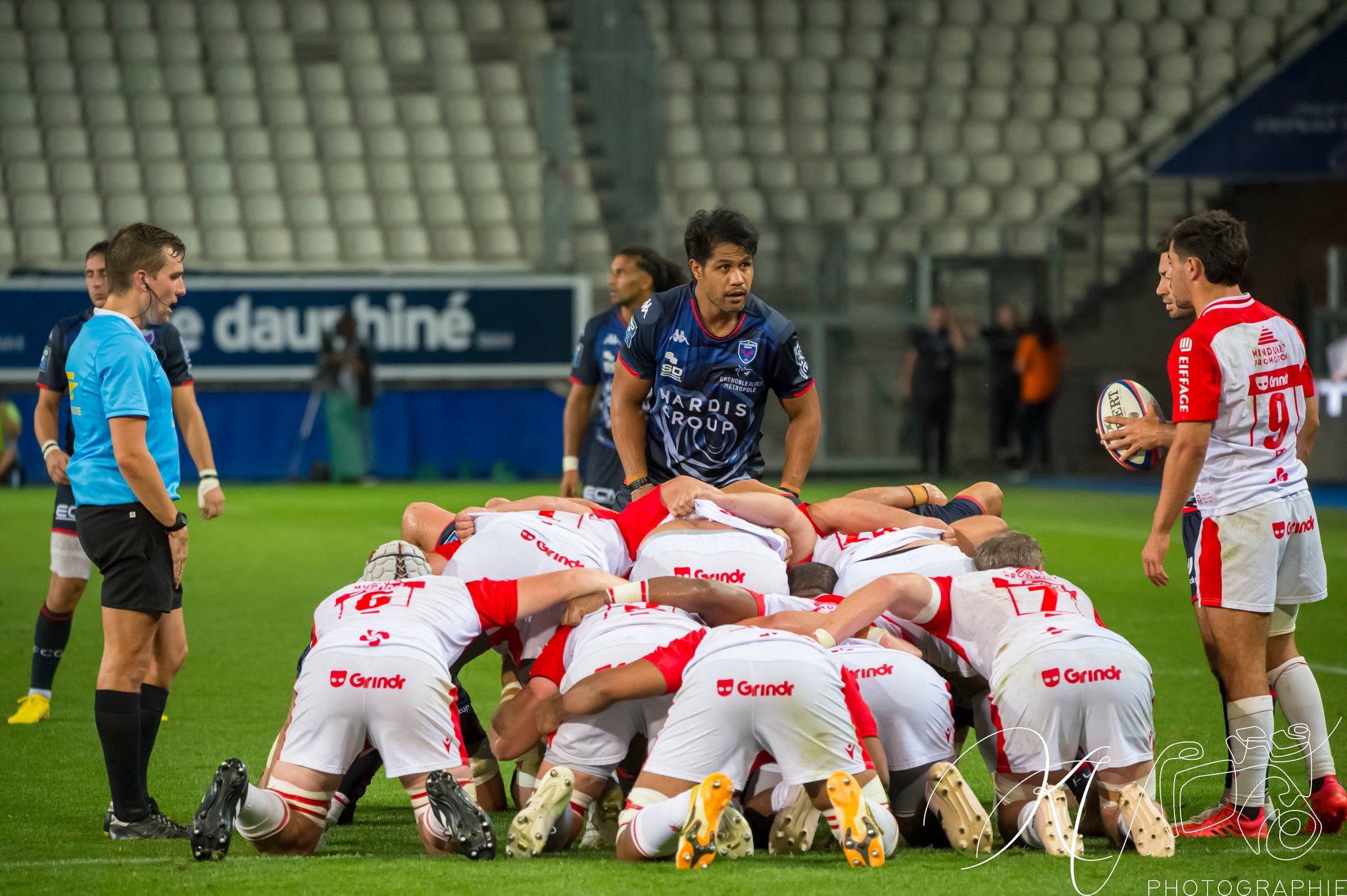  FC Grenoble Rugby - Biarritz - Rugby - FC Grenoble (40) vs (22) Biarritz (#2023FCGBIA09) Photo by: Karine Valentin | Siuxy Sports 2023-09-06