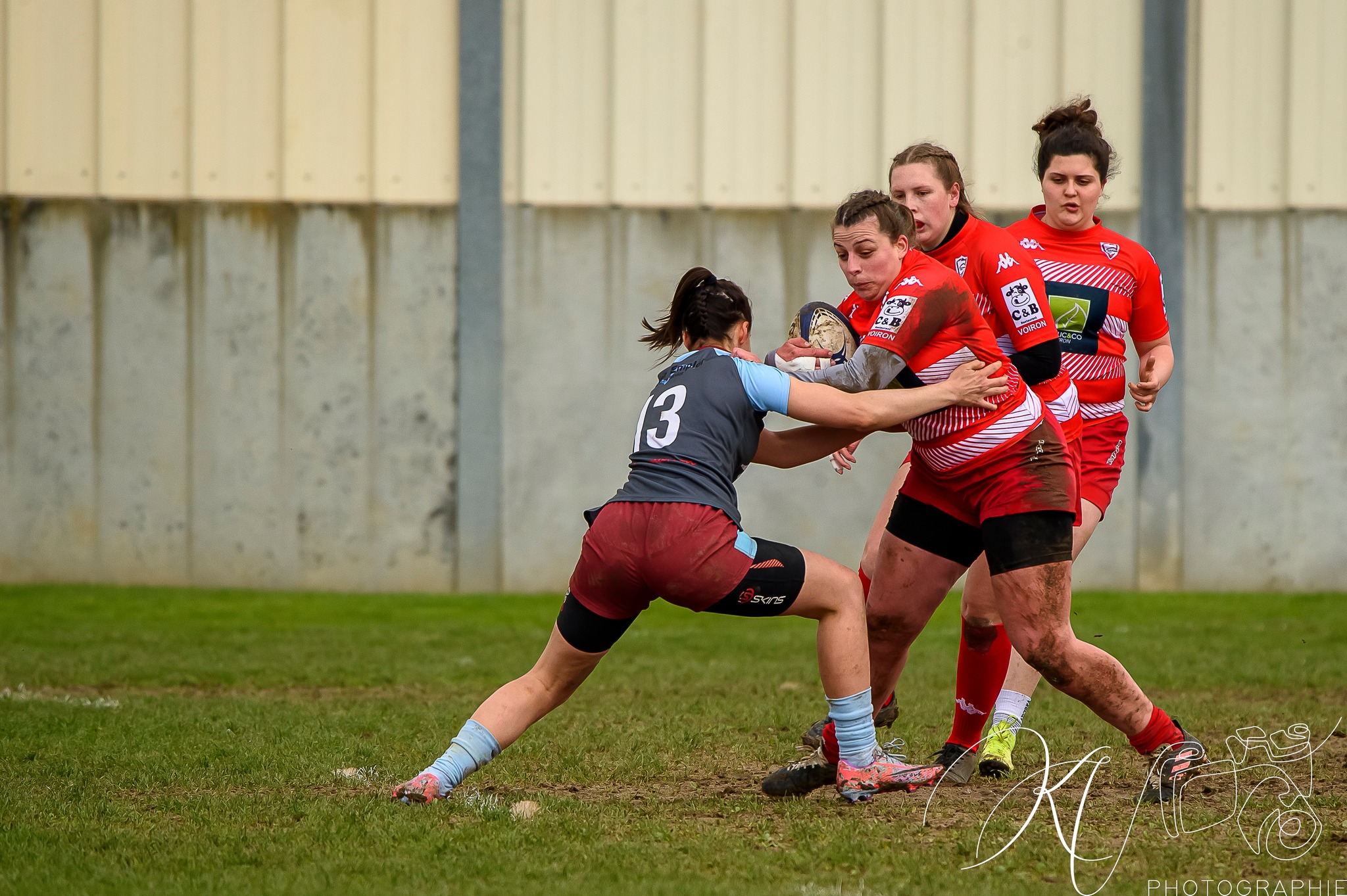  Stade Olympique Voironnais - CS Bourgoin-Jallieu - Rugby - 2023 - Stade Olympique Voironnais (22) vs (19) CS Bourgoin-Jallieu (#2023SOVvCSBJ04) Photo by: Karine Valentin | Siuxy Sports 2023-04-02