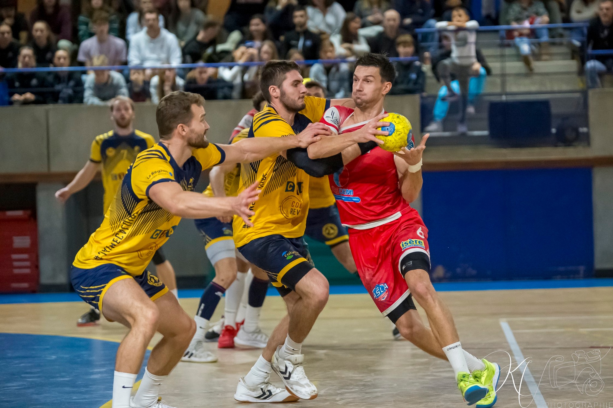  Grenoble SMH Métropole Isère Handball - AS Lyon Caluire - Handball - 2023 GSMH Isère vs AS Lyon Caluire (#2023GSMHASLC10) Photo by: Karine Valentin | Siuxy Sports 2023-10-23