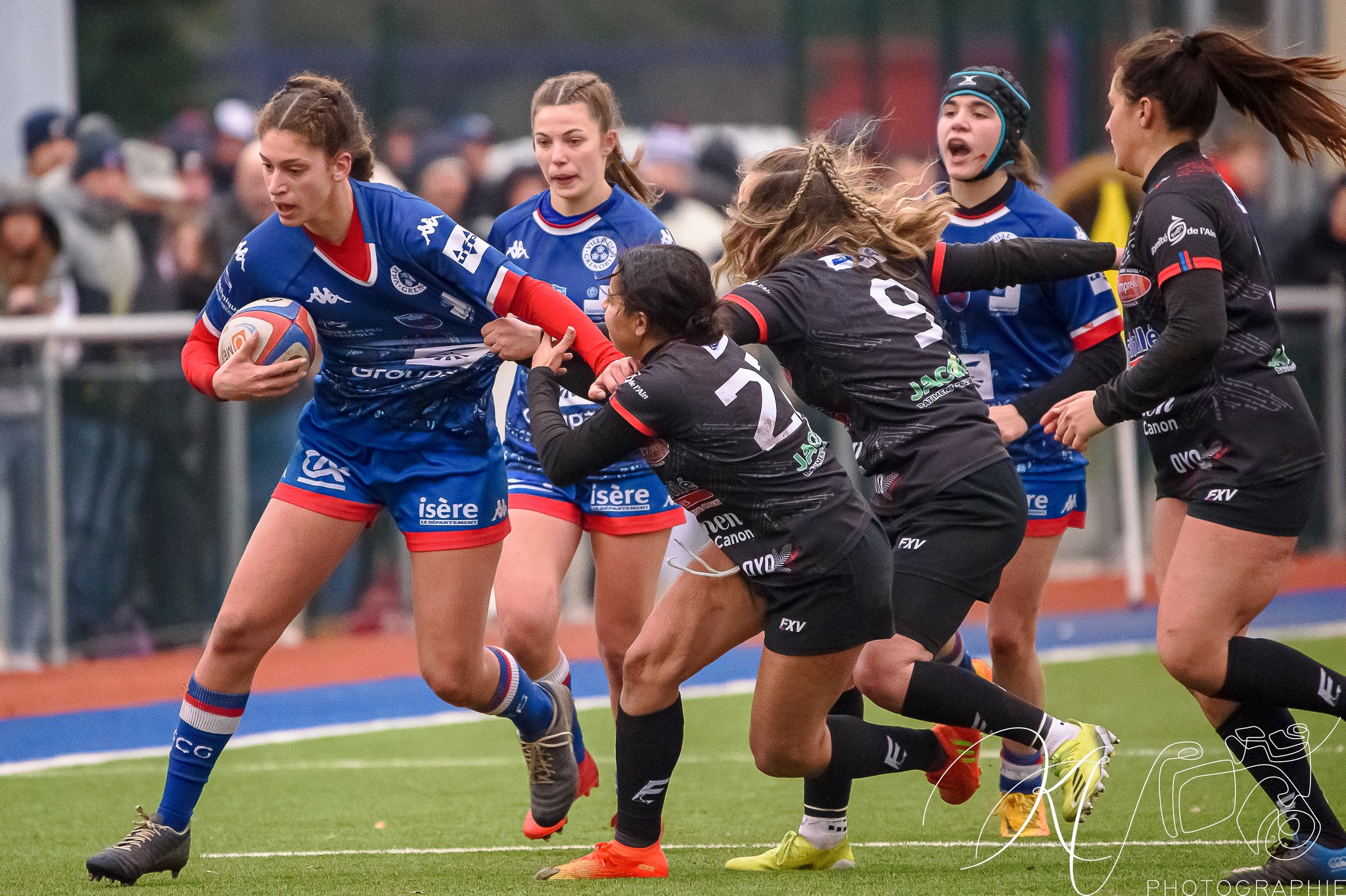  FC Grenoble Rugby - US Oyonnax Rugby - Rugby - U18 FCG Amazones (24) vs (15) Oyonnax Rugby (#U18GREOYO01) Photo by: Karine Valentin | Siuxy Sports 2023-01-29