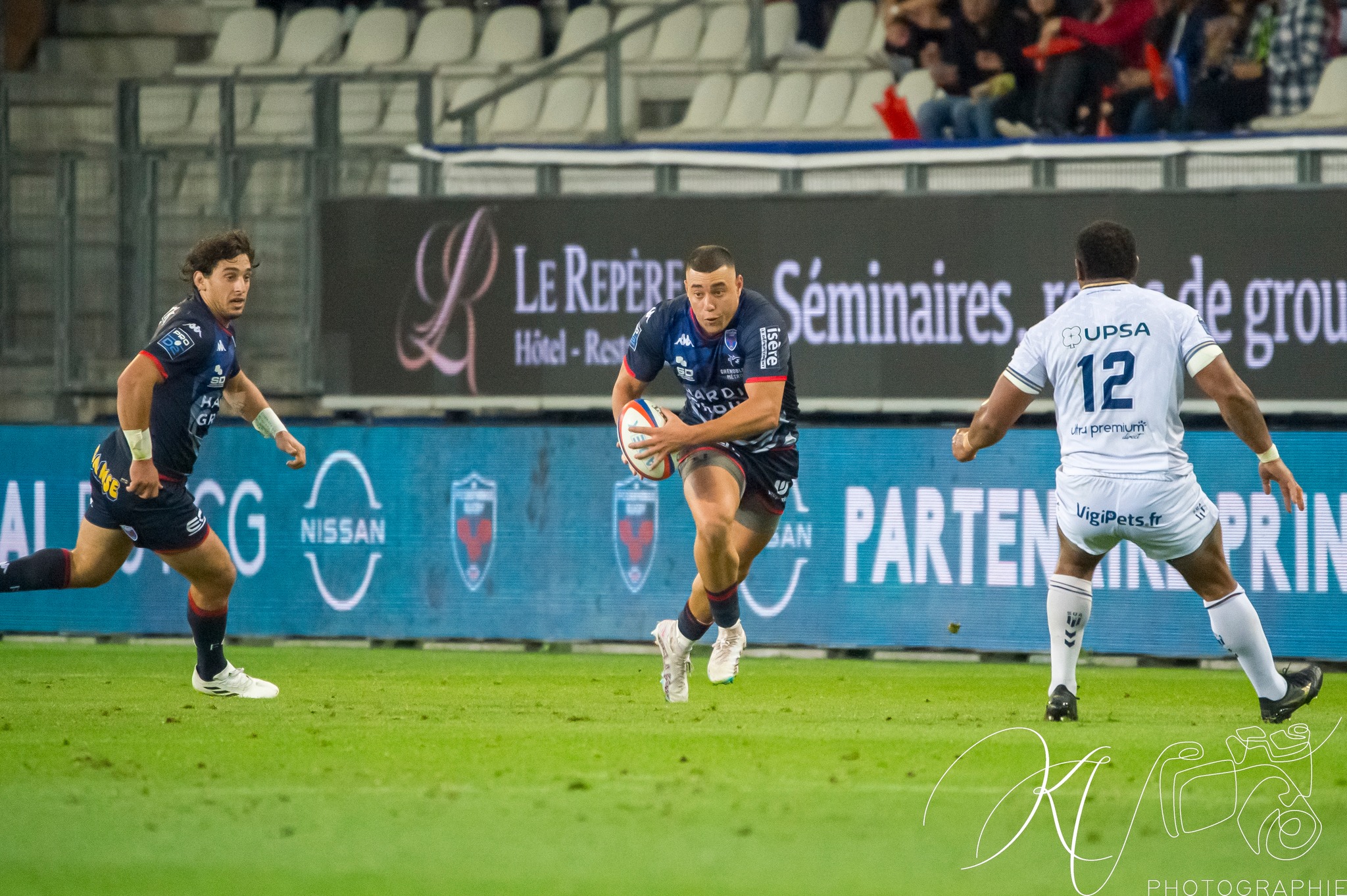  FC Grenoble Rugby - SU Agen - Rugby - Pro D2 - FC Grenoble (24) vs (19) SU Agen (#2023PROD2FCGSUA09) Photo by: Karine Valentin | Siuxy Sports 2023-09-27