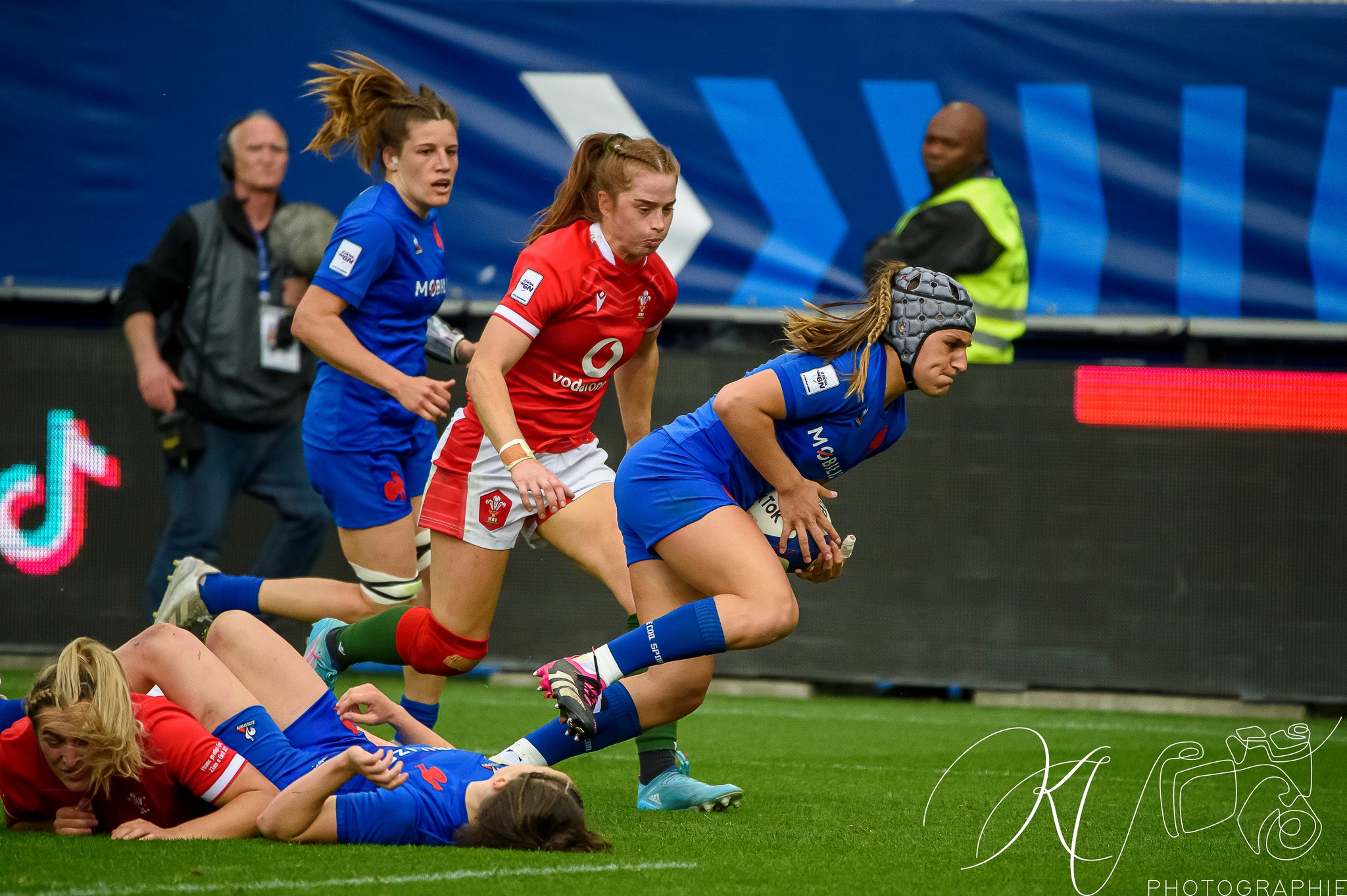  Équipe feminin de France de rugby à XV - Wales national rugby union team (W) - Rugby - 2023 - Tournoi des Six Nations - XV de France Féminin (39) vs (14) Pays de Galles (#20236NFRAPDG04) Photo by: Karine Valentin | Siuxy Sports 2023-04-23