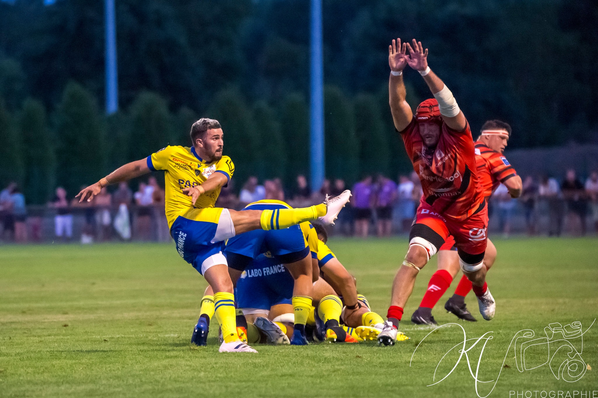  ASM Clermont Auvergne - US Oyonnax Rugby - Rugby - Match amical - ASM Clermont vs US Oyonnax (#2023ASMCUSO08) Photo by: Karine Valentin | Siuxy Sports 2023-08-12