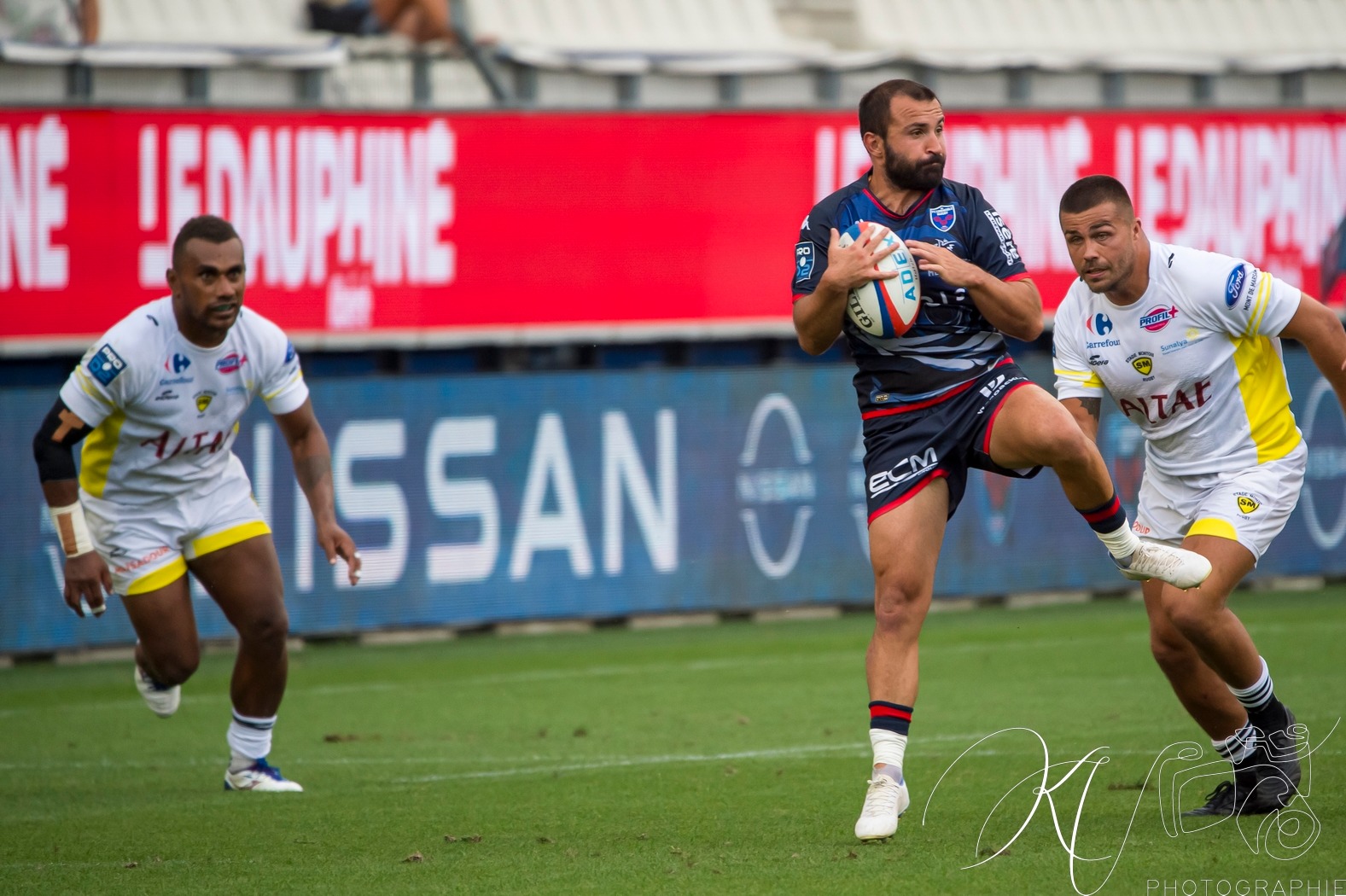  FC Grenoble Rugby - Stade Montois - Rugby - FC Grenoble (30) VS (25) Stade Montois (#2023FCGSM08) Photo by: Karine Valentin | Siuxy Sports 2023-08-18