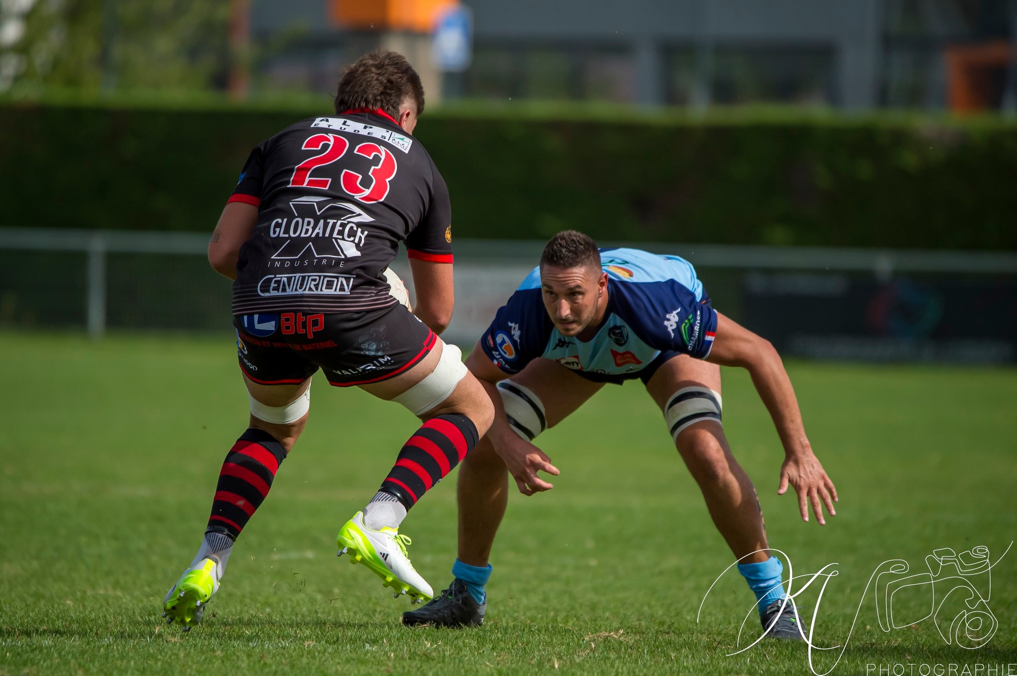  Saint-Marcellin Sports - Bièvre Saint-Geoirs RC - Rugby - Fed 2 - SMS (23) vs (24) Bièvre (#2023Fed2SMSBIE09) Photo by: Karine Valentin | Siuxy Sports 2023-09-17