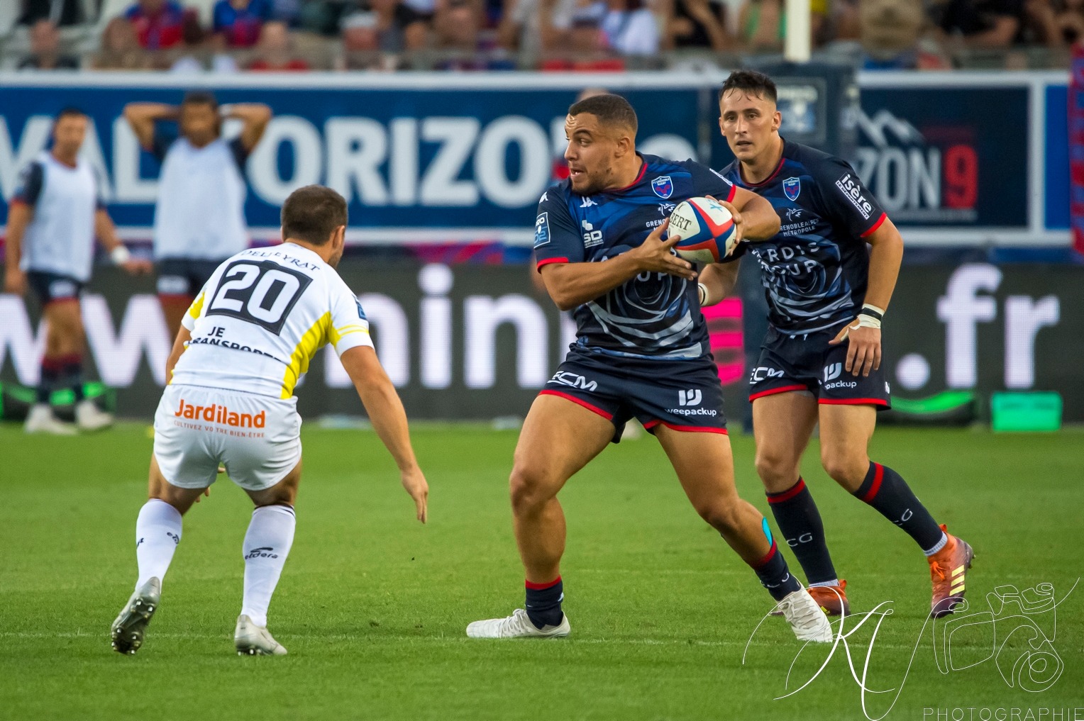  FC Grenoble Rugby - Stade Montois - Rugby - FC Grenoble (30) VS (25) Stade Montois (#2023FCGSM08) Photo by: Karine Valentin | Siuxy Sports 2023-08-18