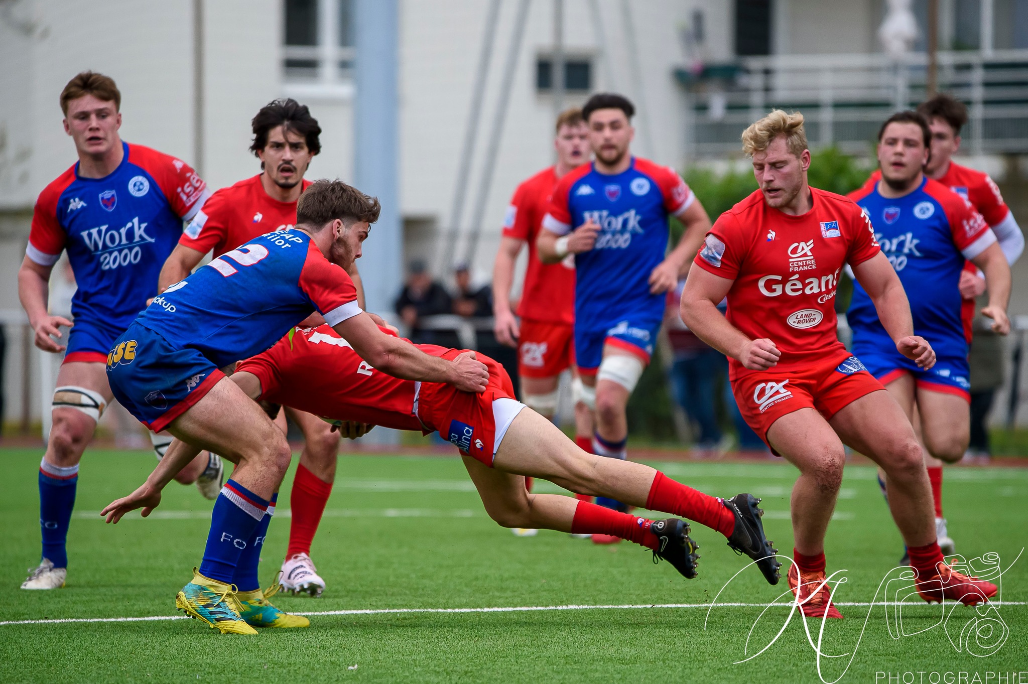  FC Grenoble Rugby - Stade Aurillacois - Rugby - 2023 ESPOIRS FC Grenoble vs Stade Aurillacois (#2023ESPFCGSAU03) Photo by: Karine Valentin | Siuxy Sports 2023-03-26