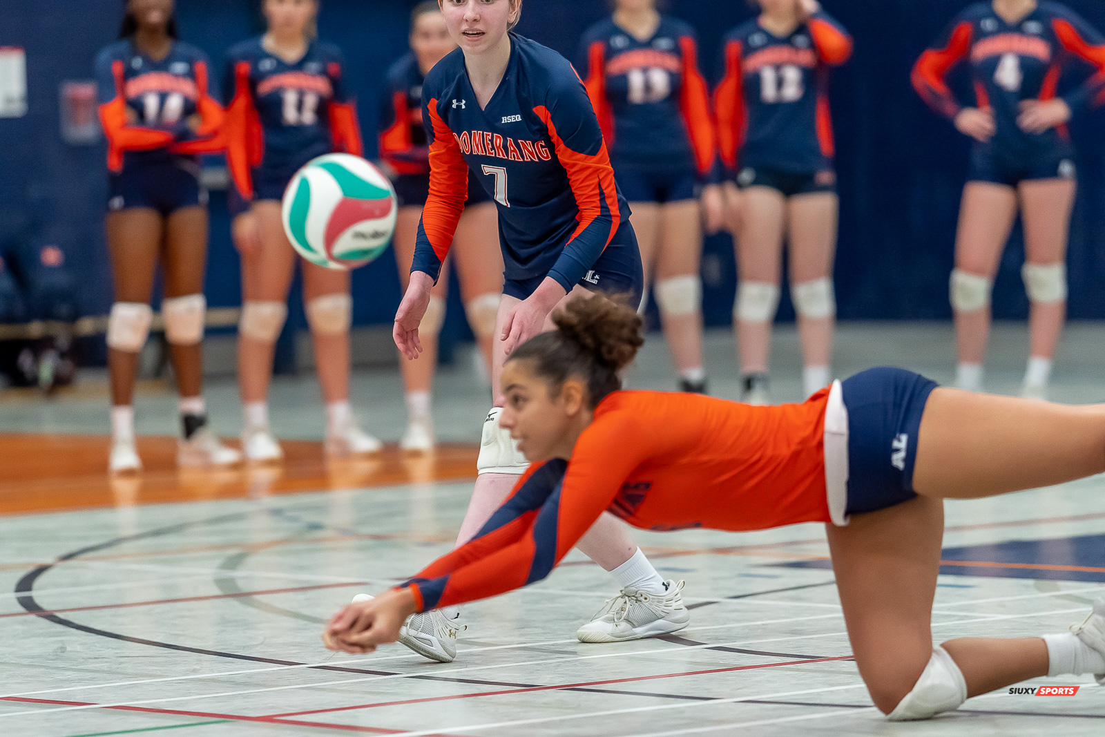  Cégep André Laurendeau - Collège Bois-de-Boulogne - Volleyball - RSEQ - 2023 Volley F - André Laurendeau (1) vs (3) Bois-de-Boulogne (#RSEQ2023ALvBBR01) Photo by: Dan Taylor-Morin | Siuxy Sports 2023-01-19