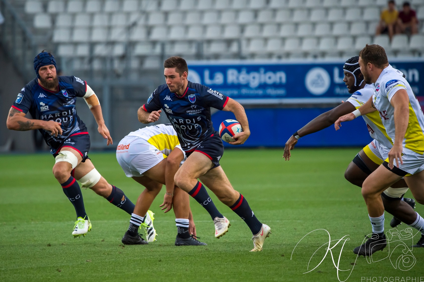  FC Grenoble Rugby - Stade Montois - Rugby - FC Grenoble (30) VS (25) Stade Montois (#2023FCGSM08) Photo by: Karine Valentin | Siuxy Sports 2023-08-18