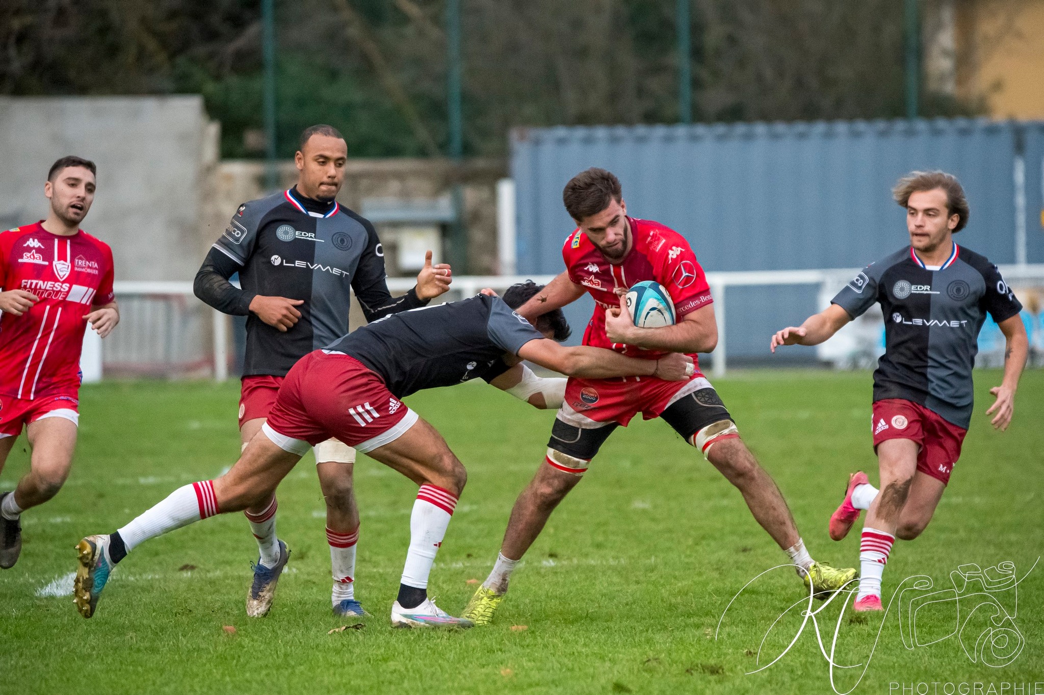  Stade Olympique Voironnais - AS Monaco Rugby - Rugby - Fed2 2023 - Voiron (29) vs (26) Monaco (#F223VOIMON12) Photo by: Karine Valentin | Siuxy Sports 2023-12-10