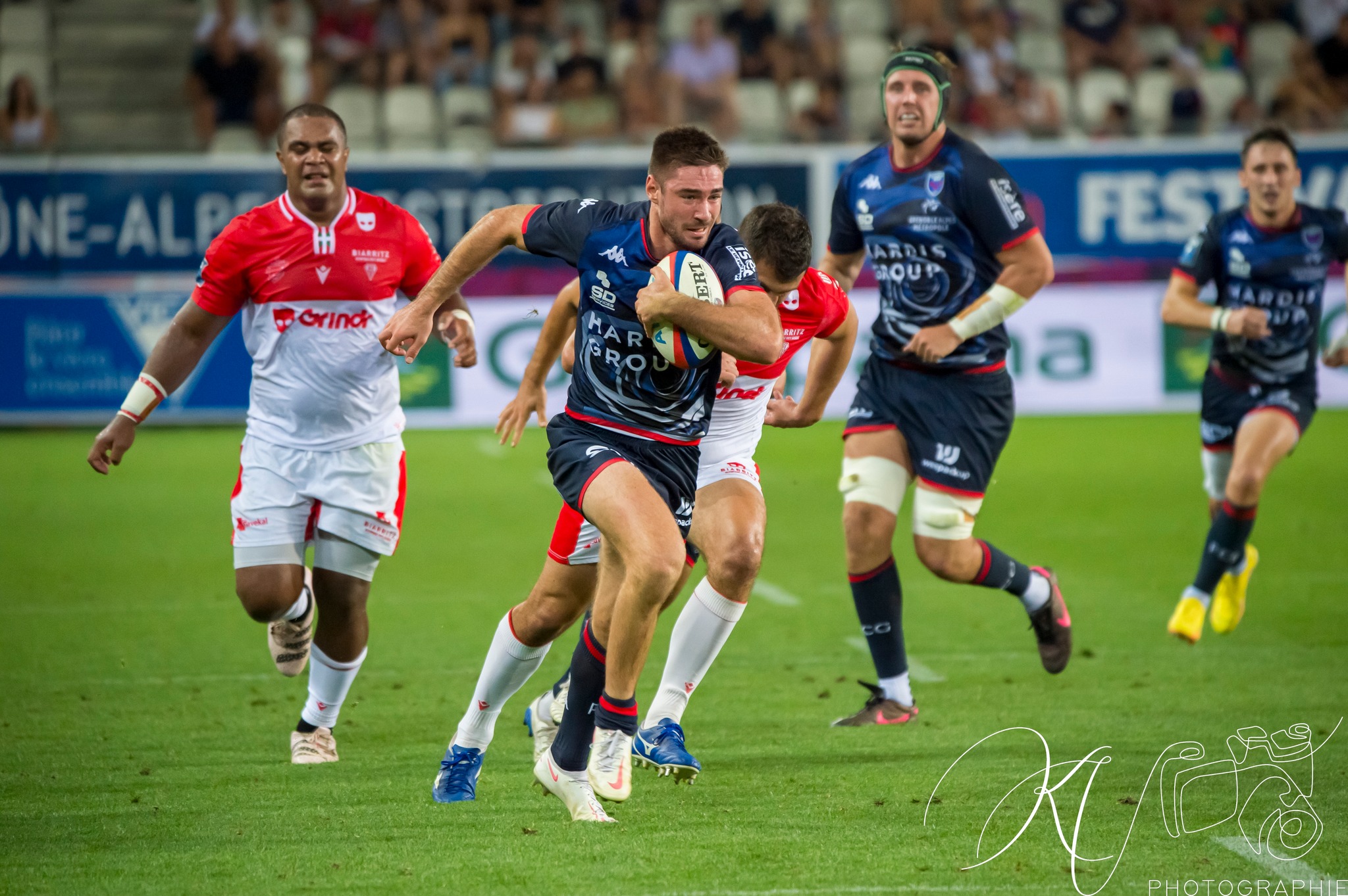  FC Grenoble Rugby - Biarritz - Rugby - FC Grenoble (40) vs (22) Biarritz (#2023FCGBIA09) Photo by: Karine Valentin | Siuxy Sports 2023-09-06