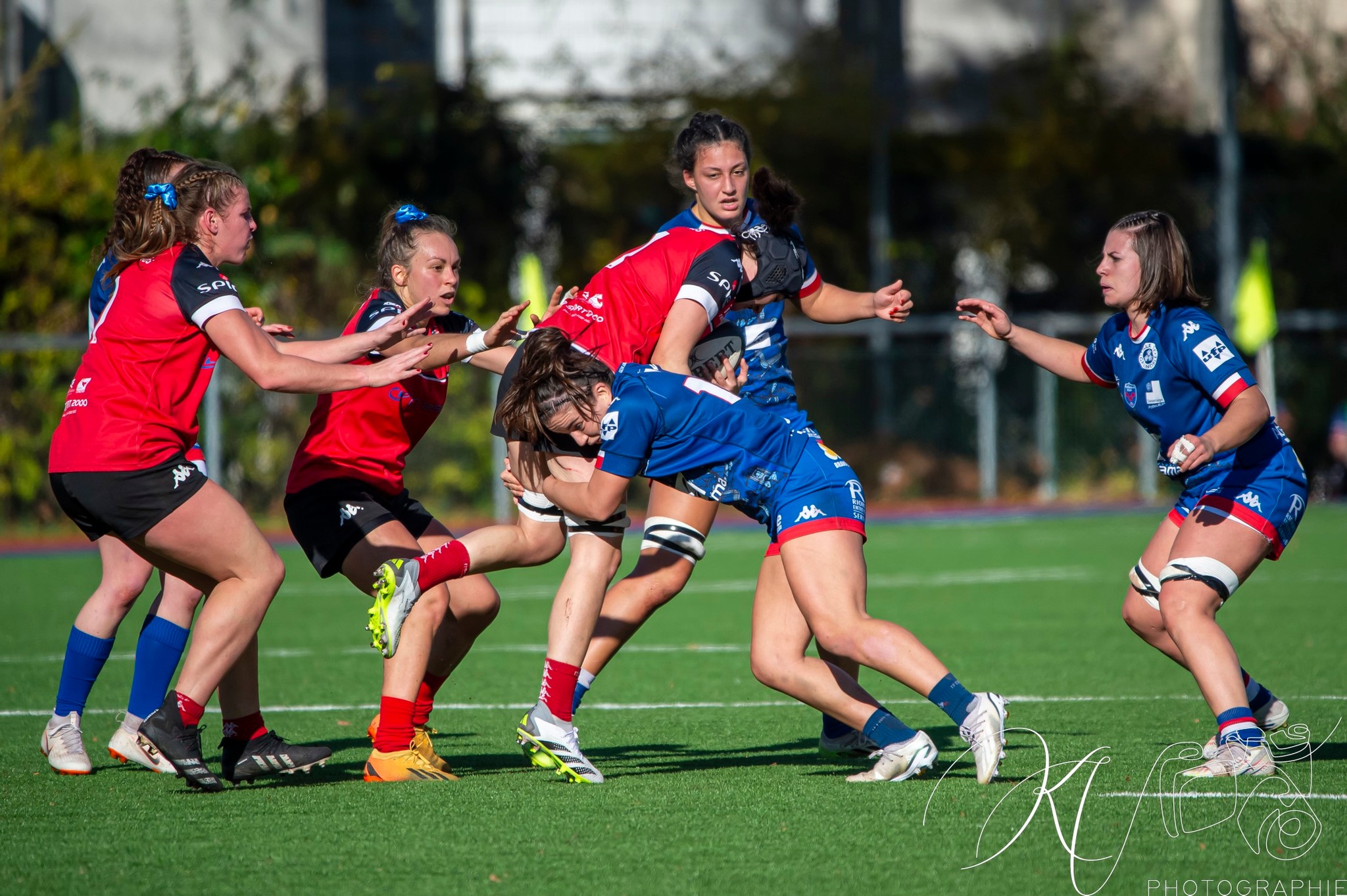  FC Grenoble Rugby - Stade Rennais Rugby - Rugby - Elite 2023 - Amazones FC Grenoble (34) vs (12) Stade Rennais Rugby (#2023FCGSRR11) Photo by: Karine Valentin | Siuxy Sports 2023-11-23