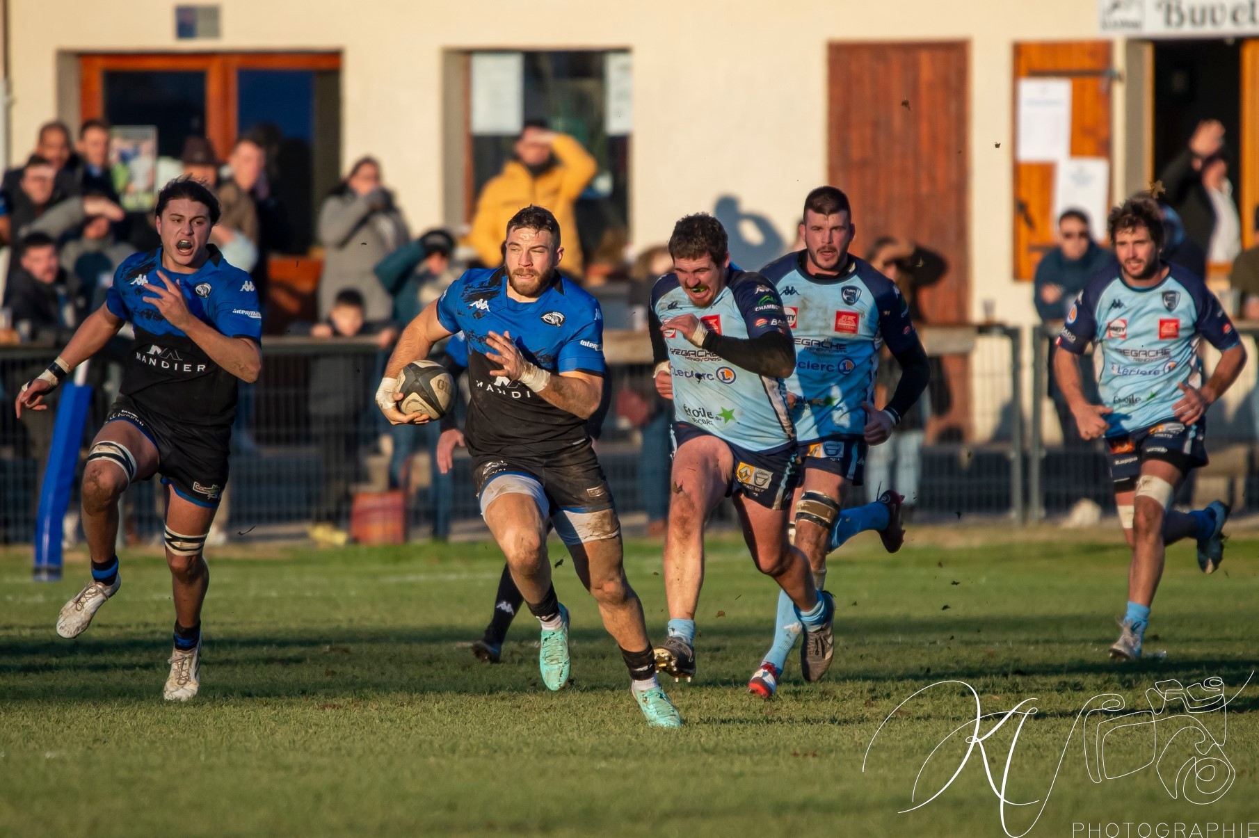  US Vinay - Saint-Marcellin Sports - Rugby - Fed2 2023 - Vinnay vs Saint-Marcellin (#F223USVSMS12) Photo by: Karine Valentin | Siuxy Sports 2023-12-03