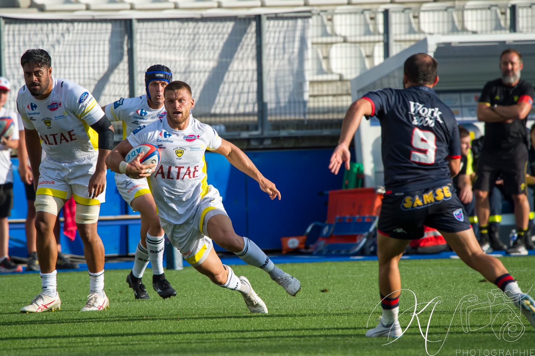  FC Grenoble Rugby - Stade Montois - Rugby - FC Grenoble (30) VS (25) Stade Montois (#2023FCGSM08) Photo by: Karine Valentin | Siuxy Sports 2023-08-18