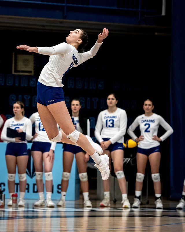  Université du Québec à Montréal - Université de Montréal - Volleyball - RSEQ - 2023 VOLLEY F - UQAM (3) VS (2) UNIVERSITÉ DE MONTRÉAL (#RSEQ2023UQAMUDM02) Photo by: Ali El Kacemi | Siuxy Sports 2023-02-05