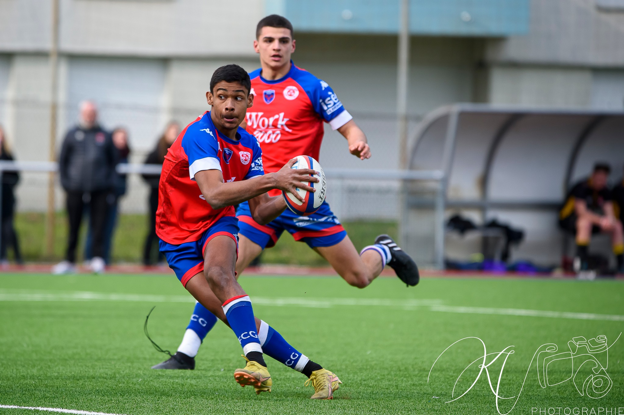  FC Grenoble Rugby - Stade Olympique de Chambéry rugby - Rugby - Alamercery (Amical) - FCG vs SOC (#2023AlamFCGSOC02) Photo by: Karine Valentin | Siuxy Sports 2023-02-25