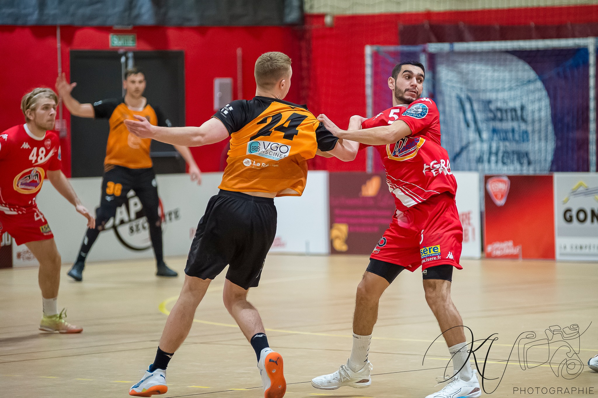  Grenoble SMH Métropole Isère Handball - HBC Aix en Savoie - Handball - GSMH Métro Isère Hanball (34) vs (24) HBC Aix en Savoie (#2023GSMHMIHvHBCAES) Photo by: Karine Valentin | Siuxy Sports 2023-02-04