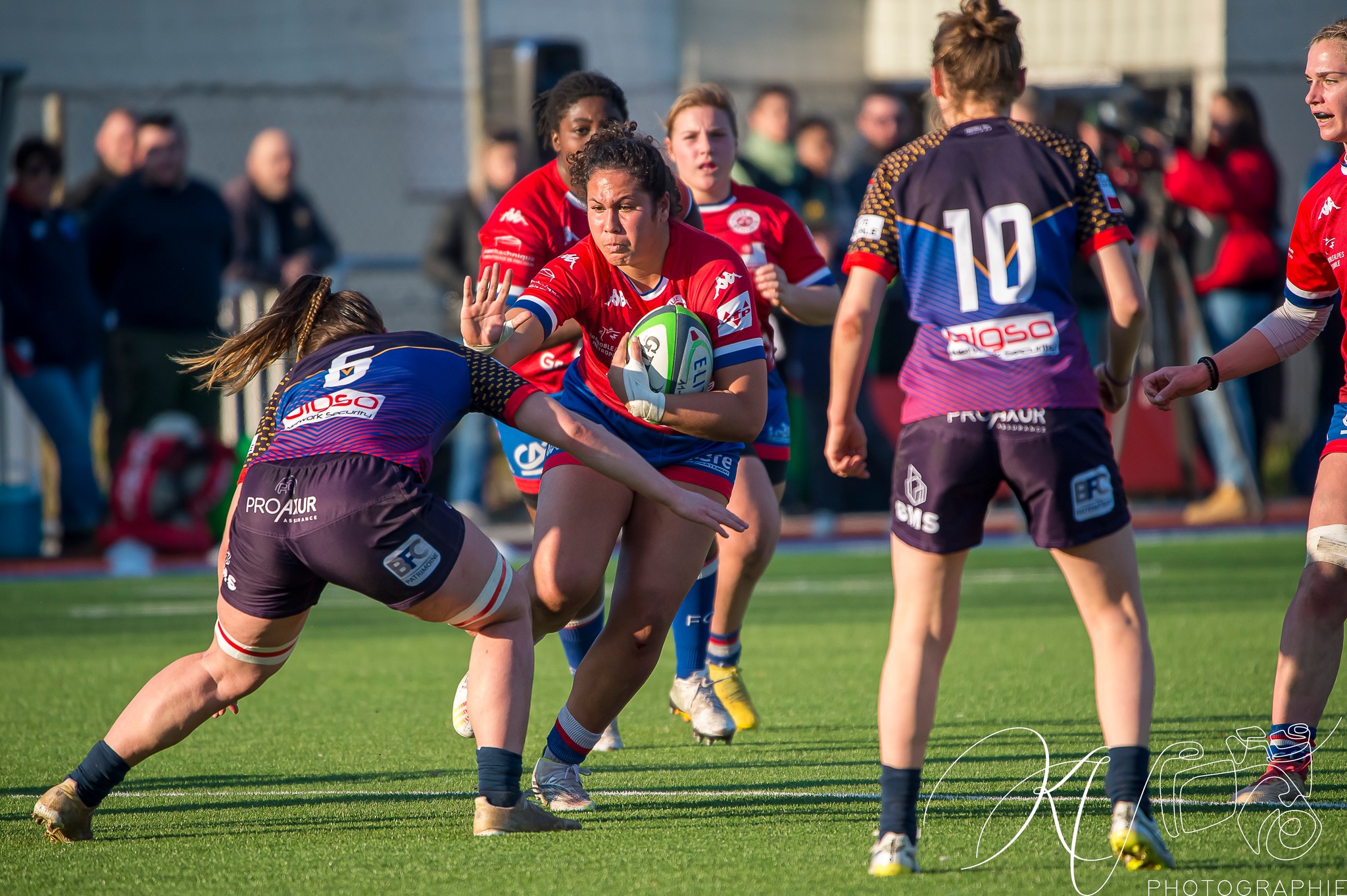  FC Grenoble Rugby - Blagnac - Rugby - FC Grenoble Amazones (21) VS (44) Blagnac (#2023FCGvBLA02) Photo by: Karine Valentin | Siuxy Sports 2023-02-12