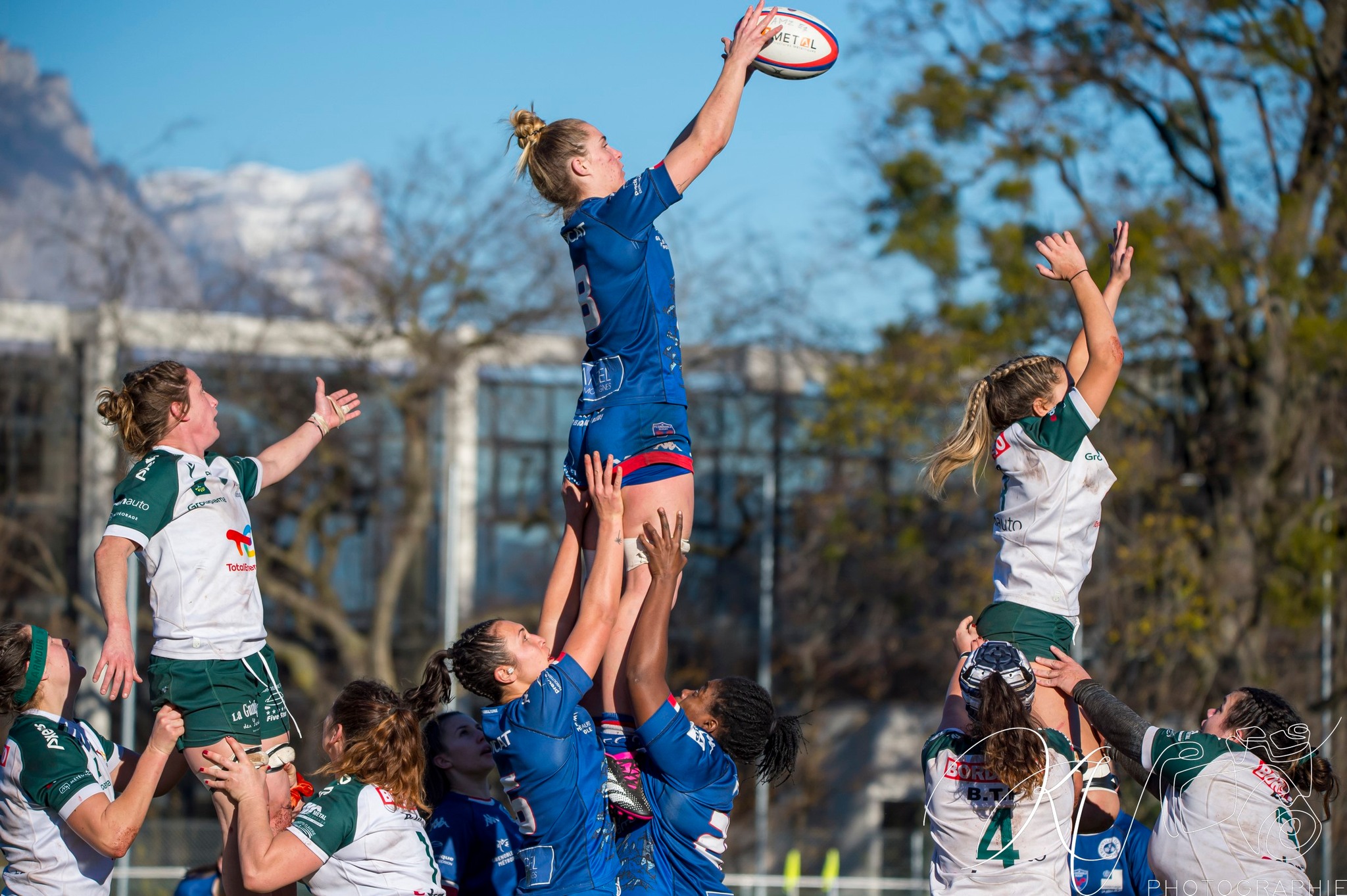  FC Grenoble Rugby - Section Paloise - Rugby - Elite 1 2023 - FC Grenoble (48) vs (12) Lons Section Paloise (#EL123FCGLSP12) Photo by: Karine Valentin | Siuxy Sports 2023-12-17