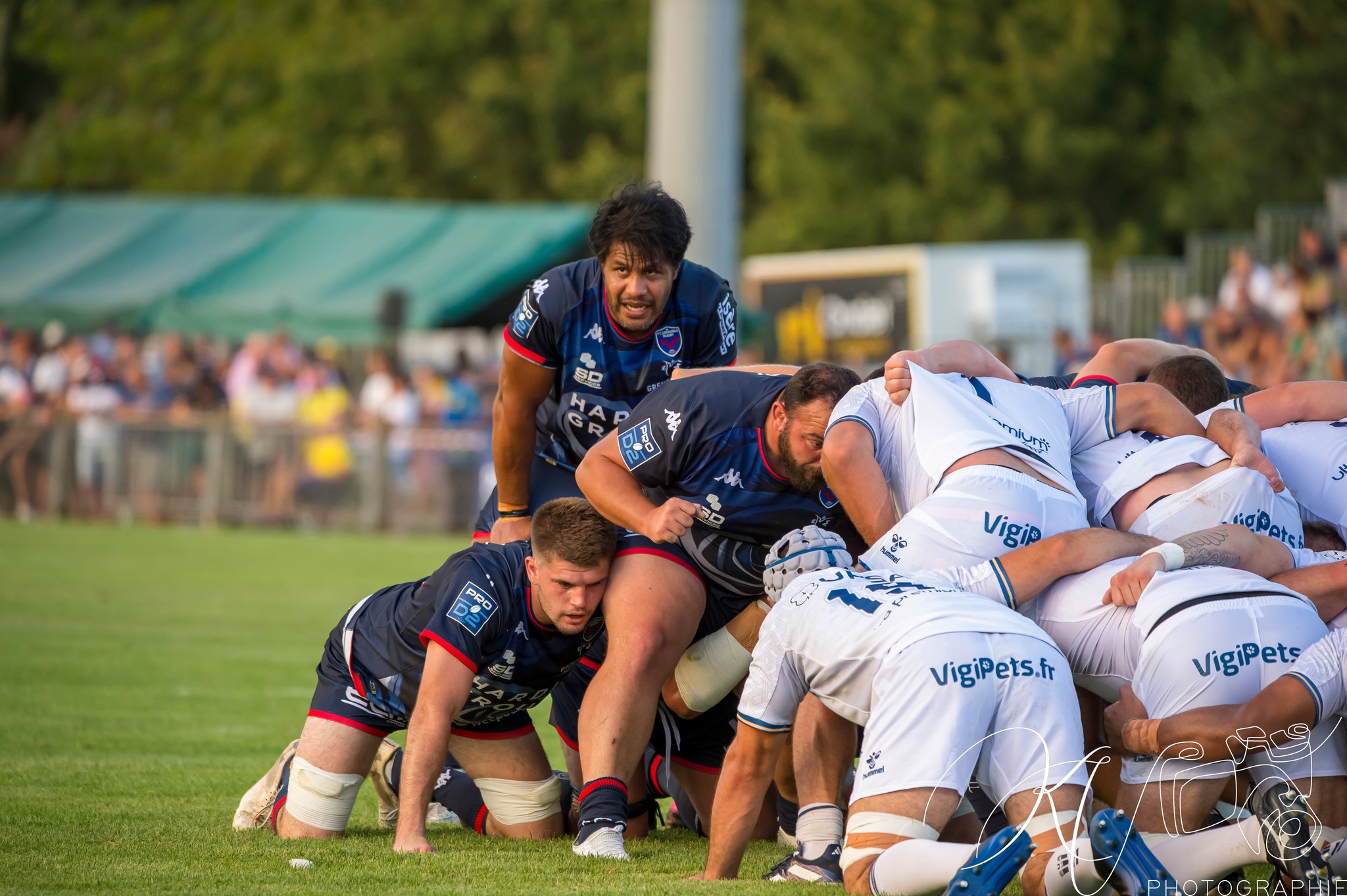  FC Grenoble Rugby - SU Agen - Rugby - Match amical - FCGrenoble Rugby vs SU Agen (#2023FCGSUA08) Photo by: Karine Valentin | Siuxy Sports 2023-08-12