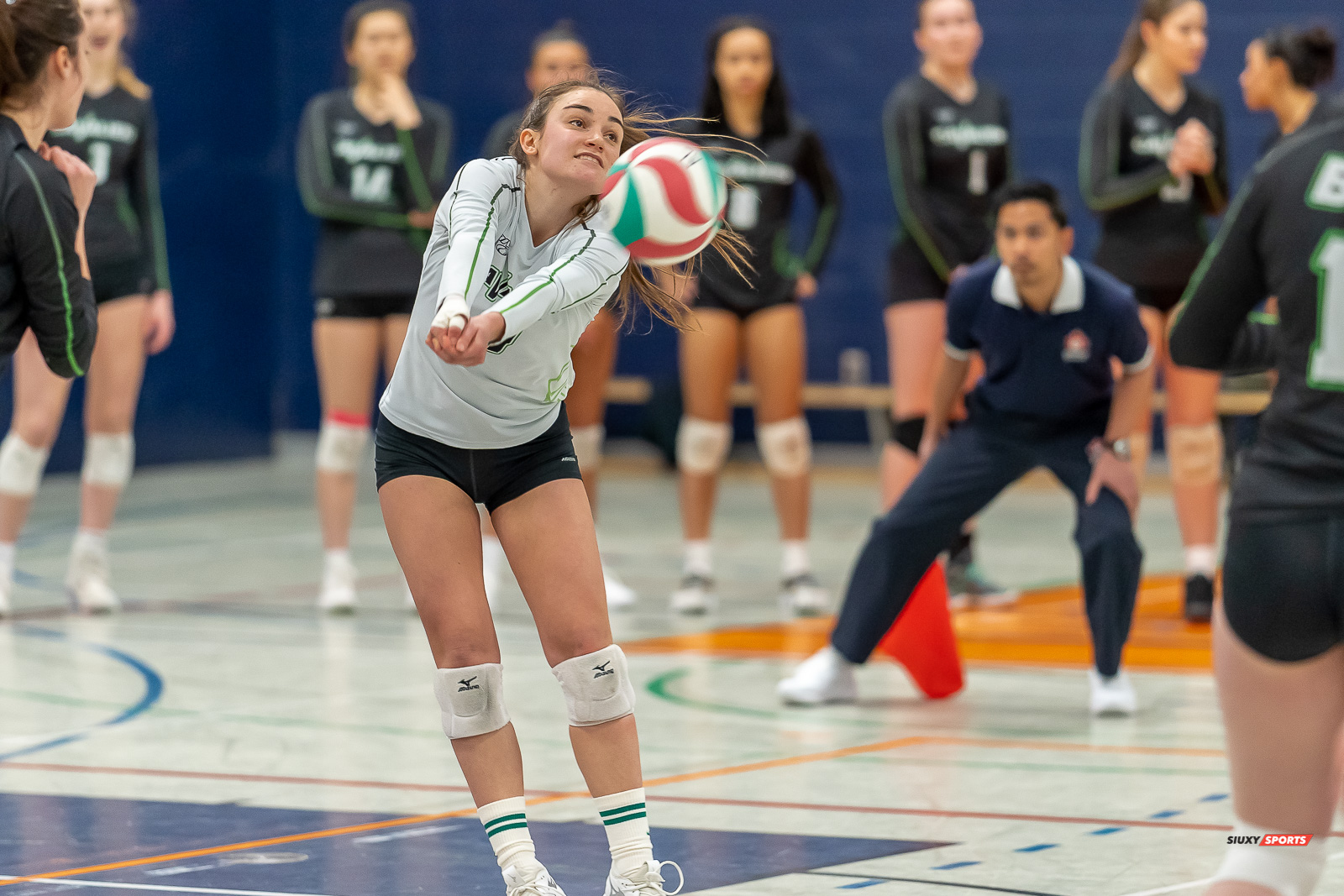  Cégep André Laurendeau - Collège Bois-de-Boulogne - Volleyball - RSEQ - 2023 Volley F - André Laurendeau (1) vs (3) Bois-de-Boulogne (#RSEQ2023ALvBBR01) Photo by: Dan Taylor-Morin | Siuxy Sports 2023-01-19