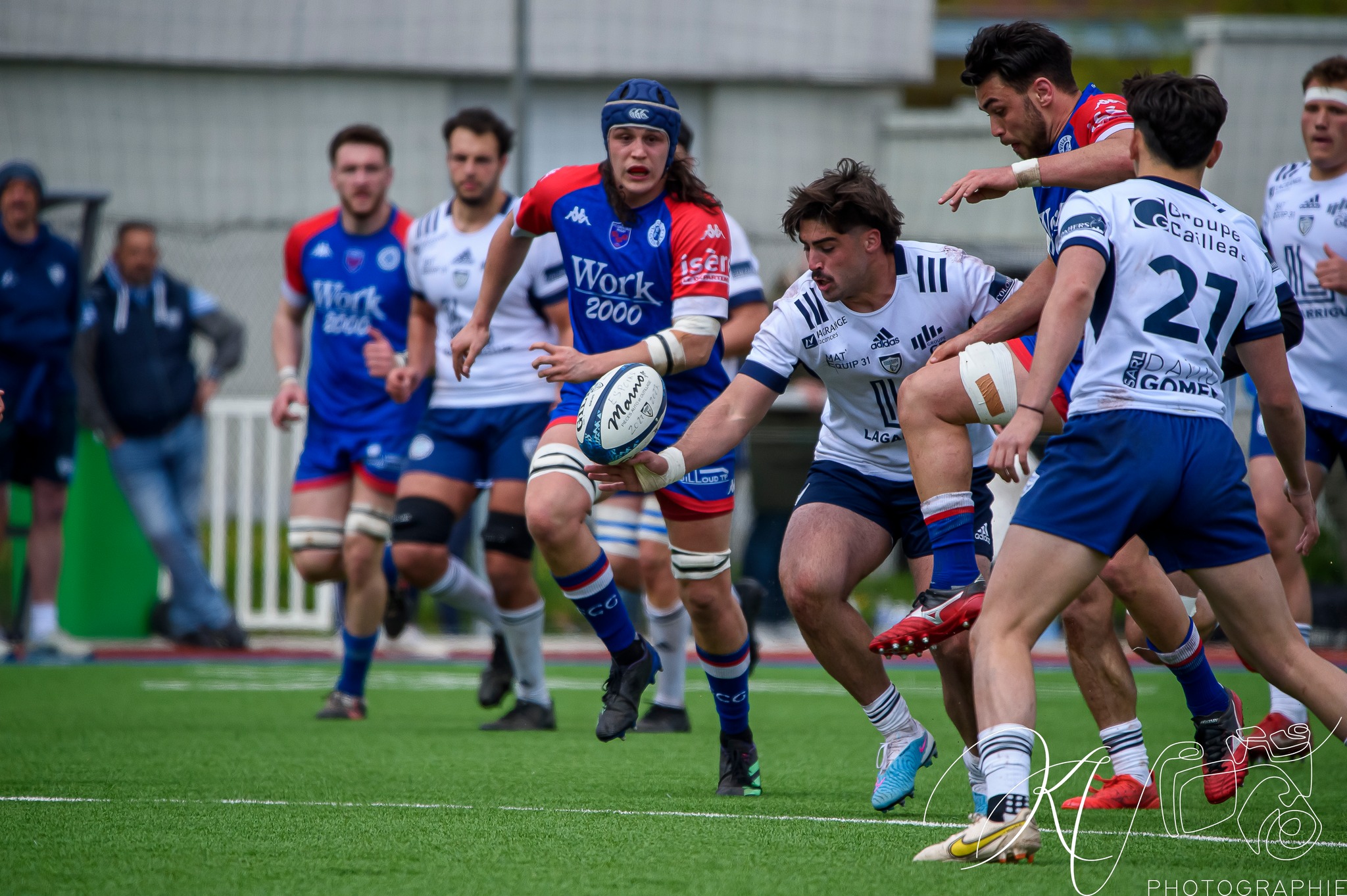  FC Grenoble Rugby - US Colomiers - Rugby - Espoirs - FC Grenoble (24) vs (22) Colomiers (#2023ESPOFCGUSC04) Photo by: Karine Valentin | Siuxy Sports 2023-04-16