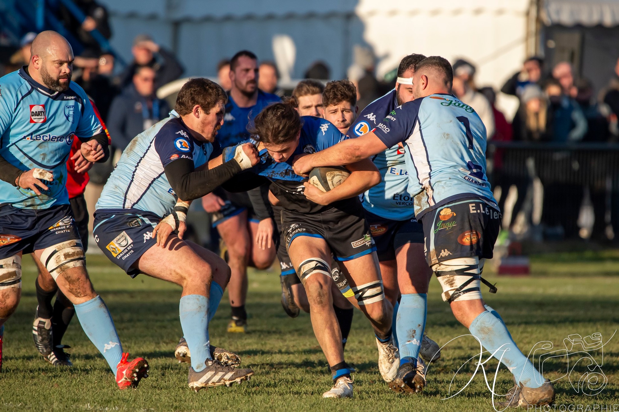  US Vinay - Saint-Marcellin Sports - Rugby - Fed2 2023 - Vinnay vs Saint-Marcellin (#F223USVSMS12) Photo by: Karine Valentin | Siuxy Sports 2023-12-03