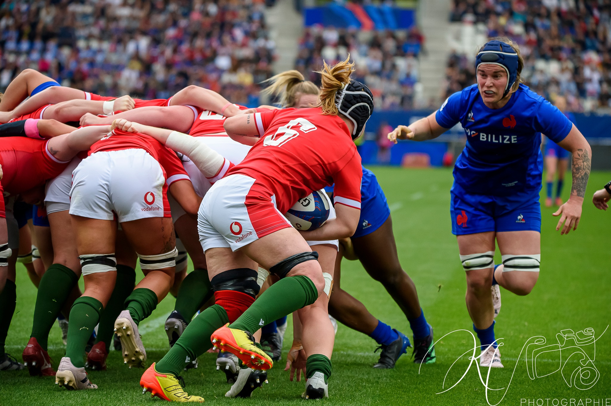  Équipe feminin de France de rugby à XV - Wales national rugby union team (W) - Rugby - 2023 - Tournoi des Six Nations - XV de France Féminin (39) vs (14) Pays de Galles (#20236NFRAPDG04) Photo by: Karine Valentin | Siuxy Sports 2023-04-23