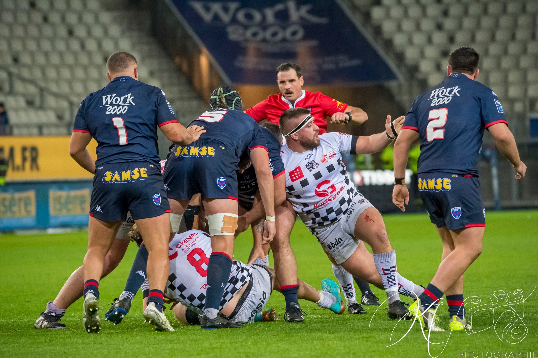 FC Grenoble Rugby - Valence Romans DR - Rugby - PRO D2 - FC Grenoble (35) vs (19) Valence Romans DR (#2023FCGVRDR11) Photo by: Karine Valentin | Siuxy Sports 2023-11-10