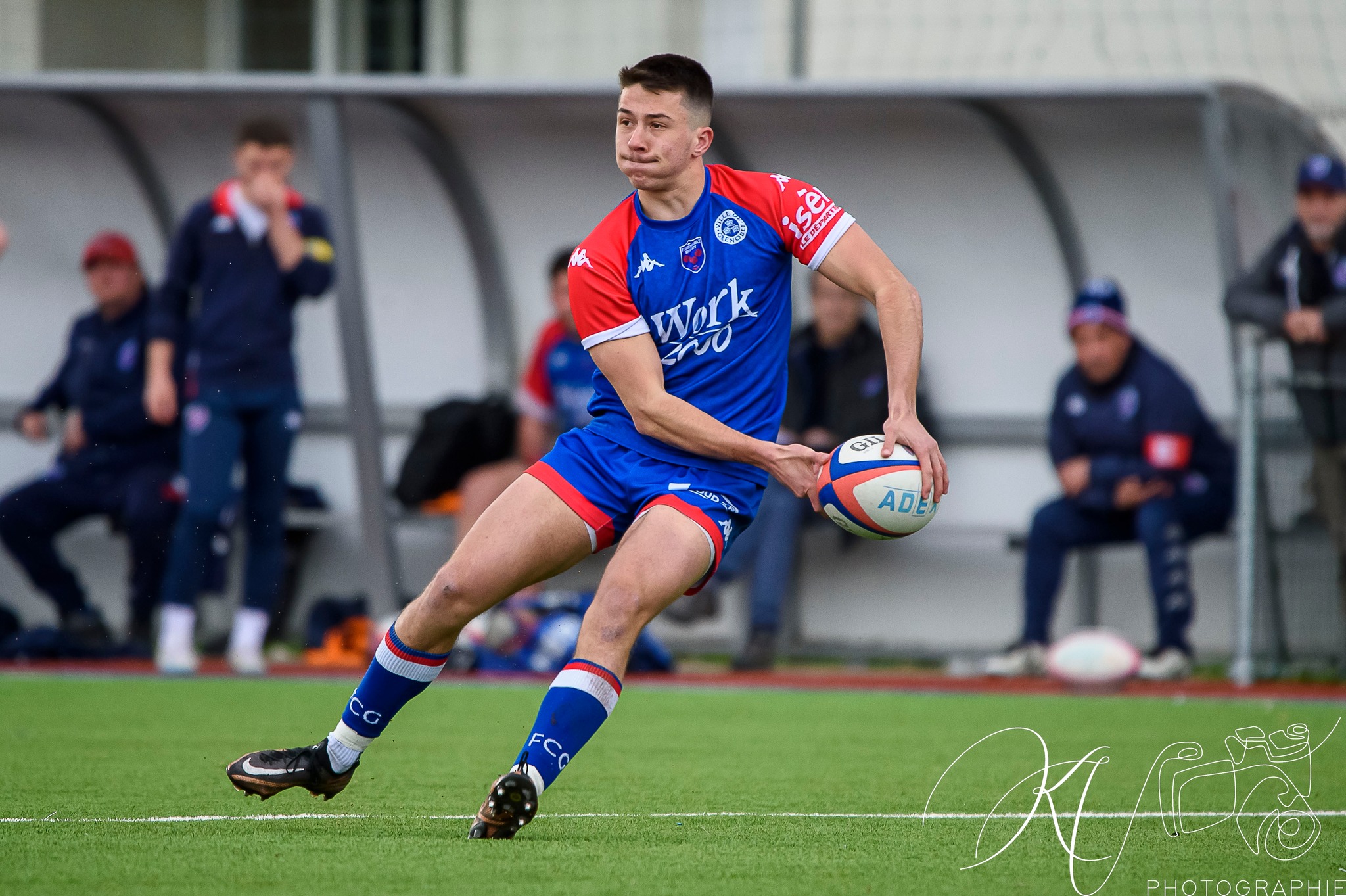  FC Grenoble Rugby - Stade Aurillacois - Rugby - 2023 ESPOIRS FC Grenoble vs Stade Aurillacois (#2023ESPFCGSAU03) Photo by: Karine Valentin | Siuxy Sports 2023-03-26
