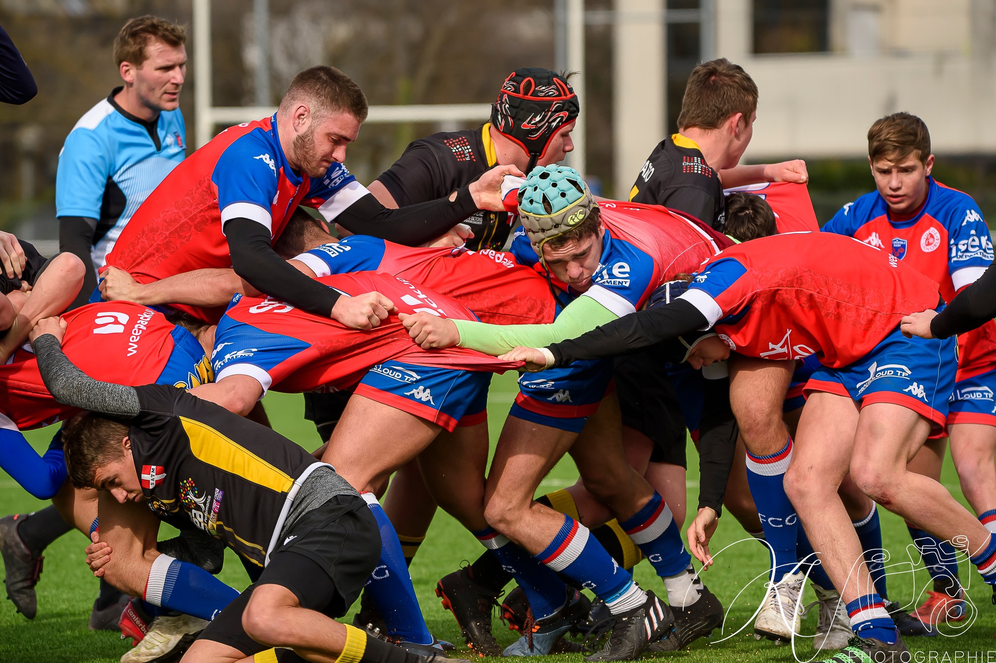  FC Grenoble Rugby - Stade Olympique de Chambéry rugby - Rugby - Alamercery (Amical) - FCG vs SOC (#2023AlamFCGSOC02) Photo by: Karine Valentin | Siuxy Sports 2023-02-25