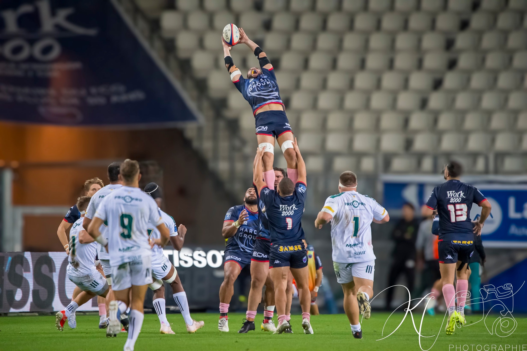  FC Grenoble Rugby - US Montauban - Rugby - Pro D2 - FC Grenoble (37) vs (16) US Montauban (#2023FCGUSM10) Photo by: Karine Valentin | Siuxy Sports 2023-10-19