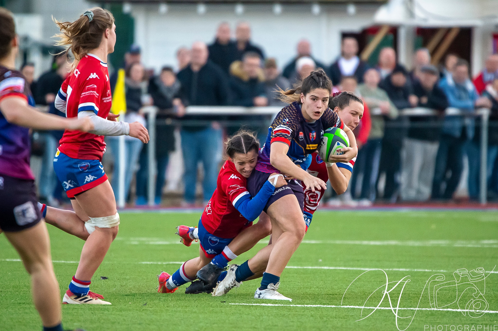  FC Grenoble Rugby - Blagnac - Rugby - FC Grenoble Amazones (21) VS (44) Blagnac (#2023FCGvBLA02) Photo by: Karine Valentin | Siuxy Sports 2023-02-12