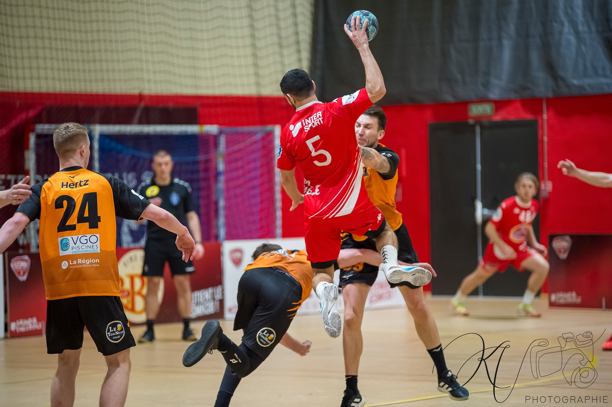  Grenoble SMH Métropole Isère Handball - HBC Aix en Savoie - Handball - GSMH Métro Isère Hanball (34) vs (24) HBC Aix en Savoie (#2023GSMHMIHvHBCAES) Photo by: Karine Valentin | Siuxy Sports 2023-02-04