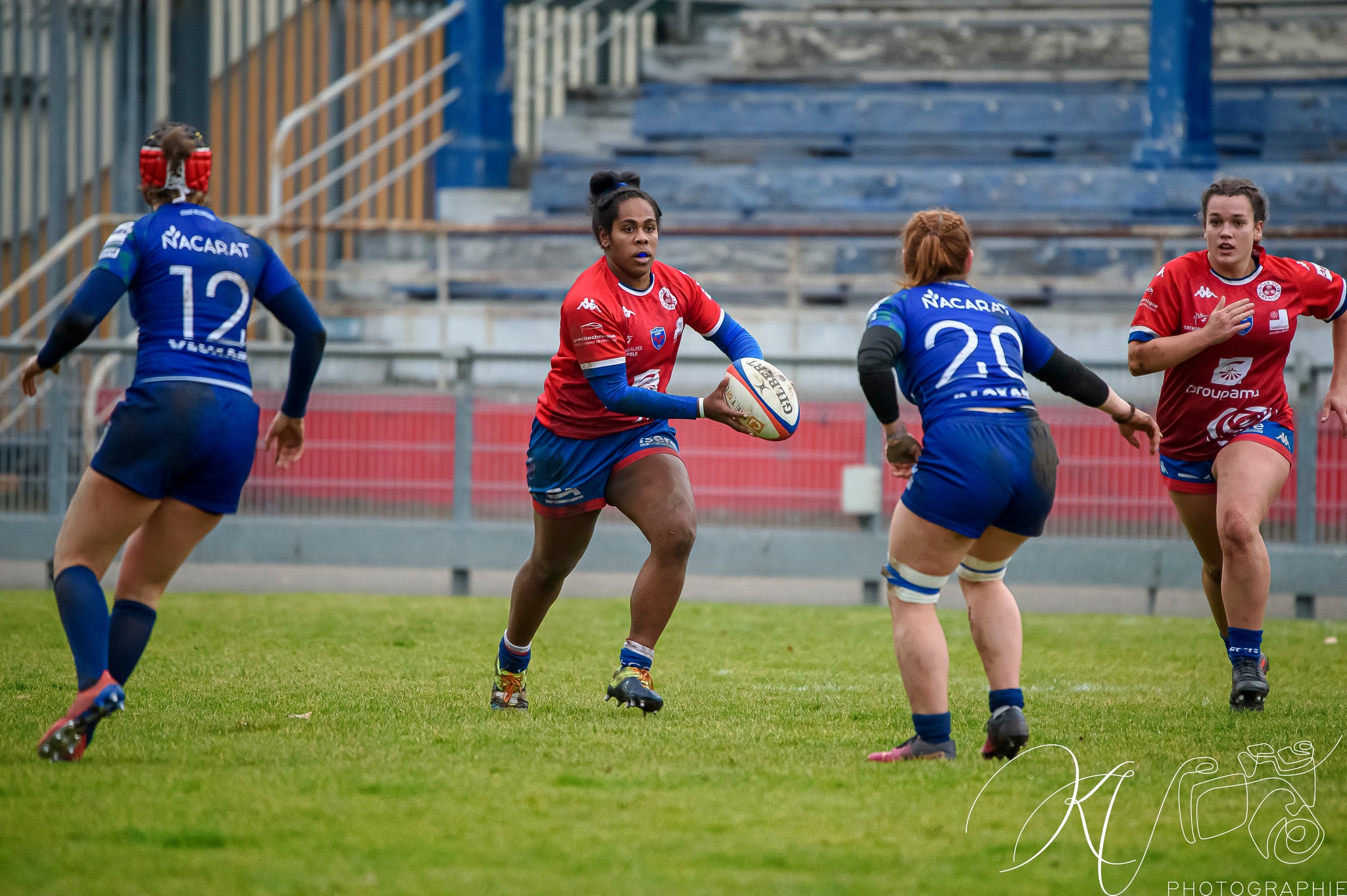  FC Grenoble Rugby - Lille Métropole Rugby Club Villeneuvois - Rugby - FCG Amazones (18) VS (16) LMRCV (#2023FCGvsLMRCV01) Photo by: Karine Valentin | Siuxy Sports 2023-01-08
