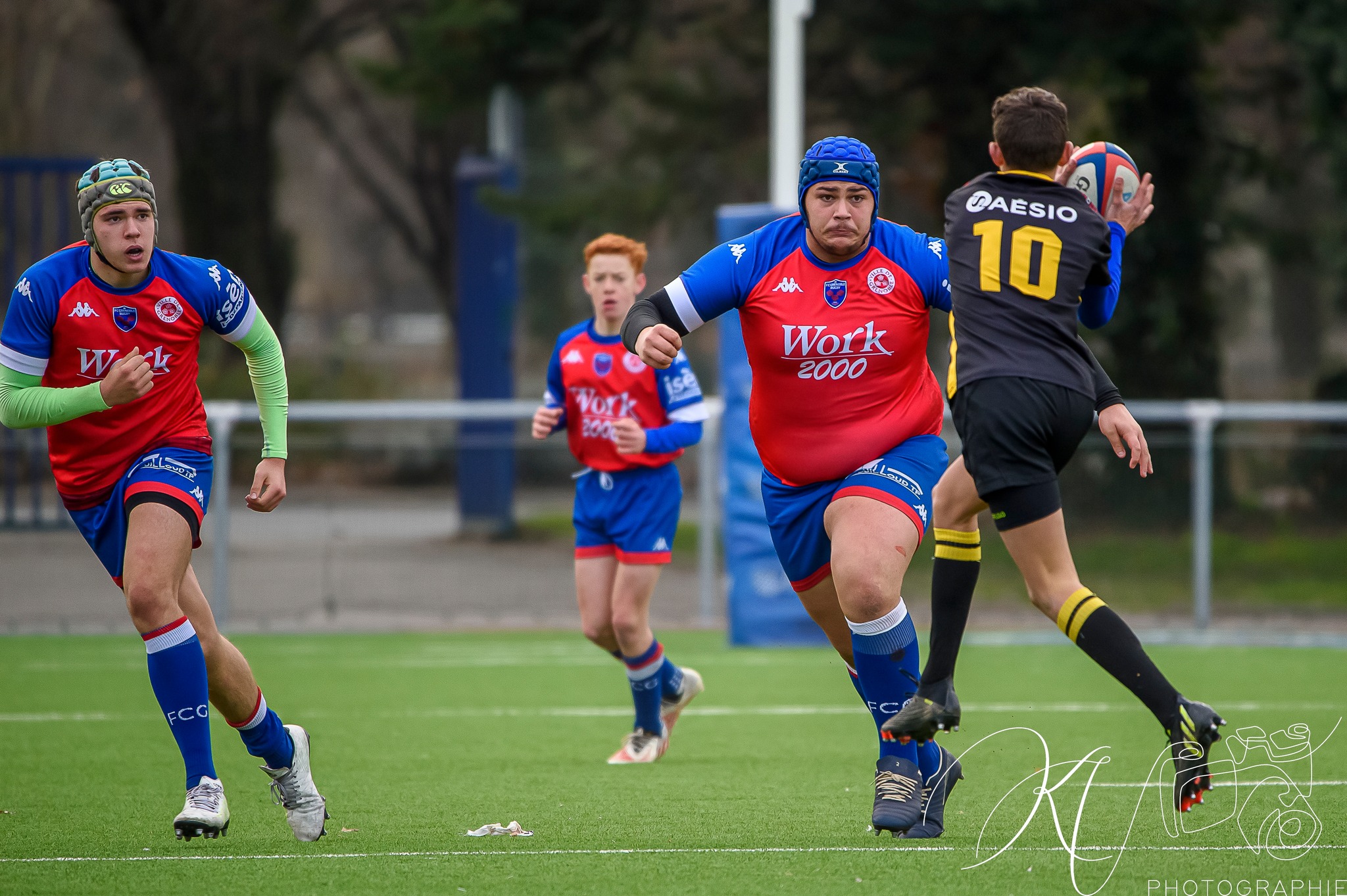  FC Grenoble Rugby - Stade Olympique de Chambéry rugby - Rugby - Alamercery (Amical) - FCG vs SOC (#2023AlamFCGSOC02) Photo by: Karine Valentin | Siuxy Sports 2023-02-25