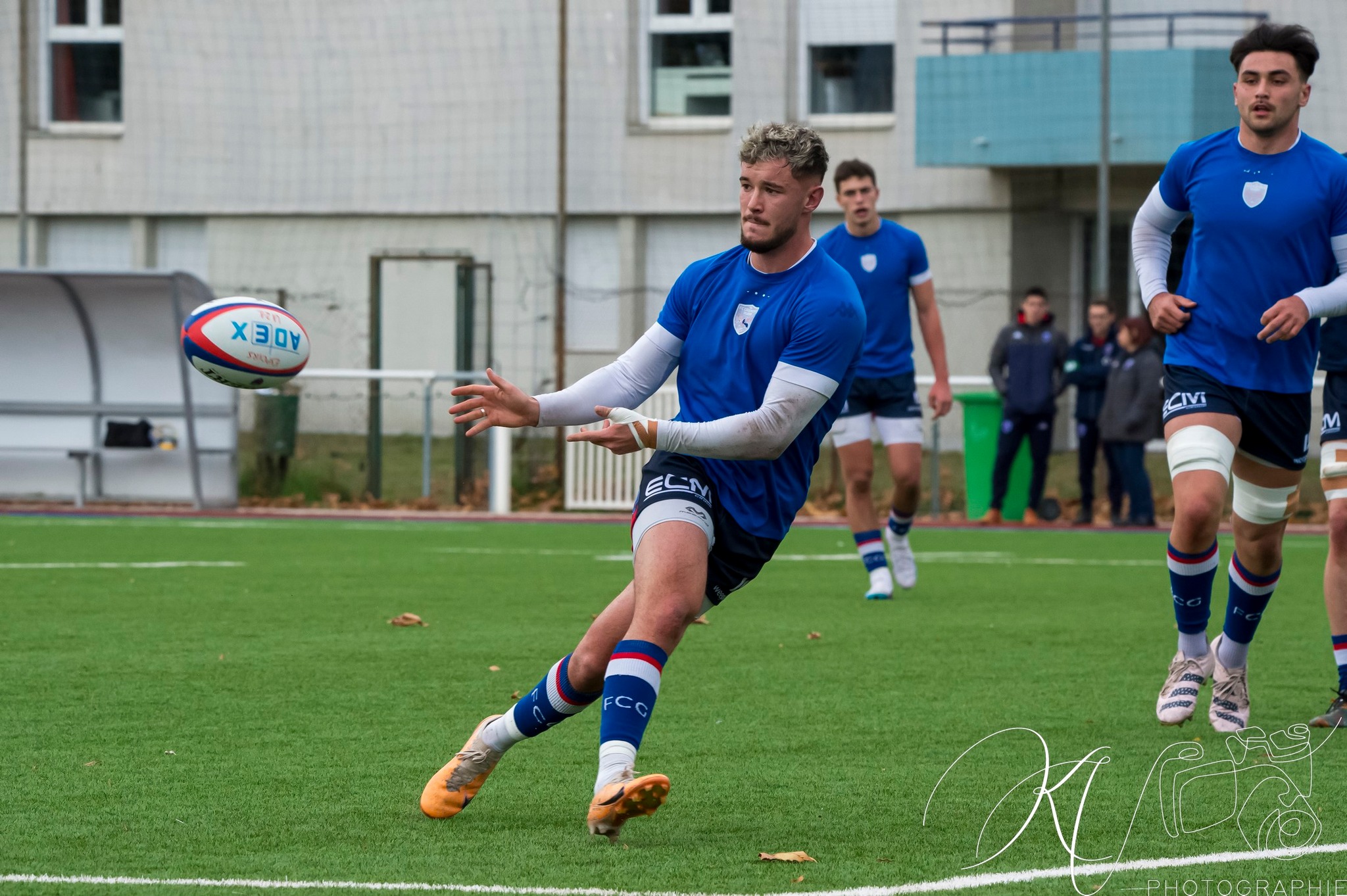  FC Grenoble Rugby - US Arlequins Perpignanais - Rugby - 2023 Espoirs- FC GRENOBLE VS US Arlequins Perpignanais (#2023ESPFCGUSAP11) Photo by: Karine Valentin | Siuxy Sports 2023-11-23
