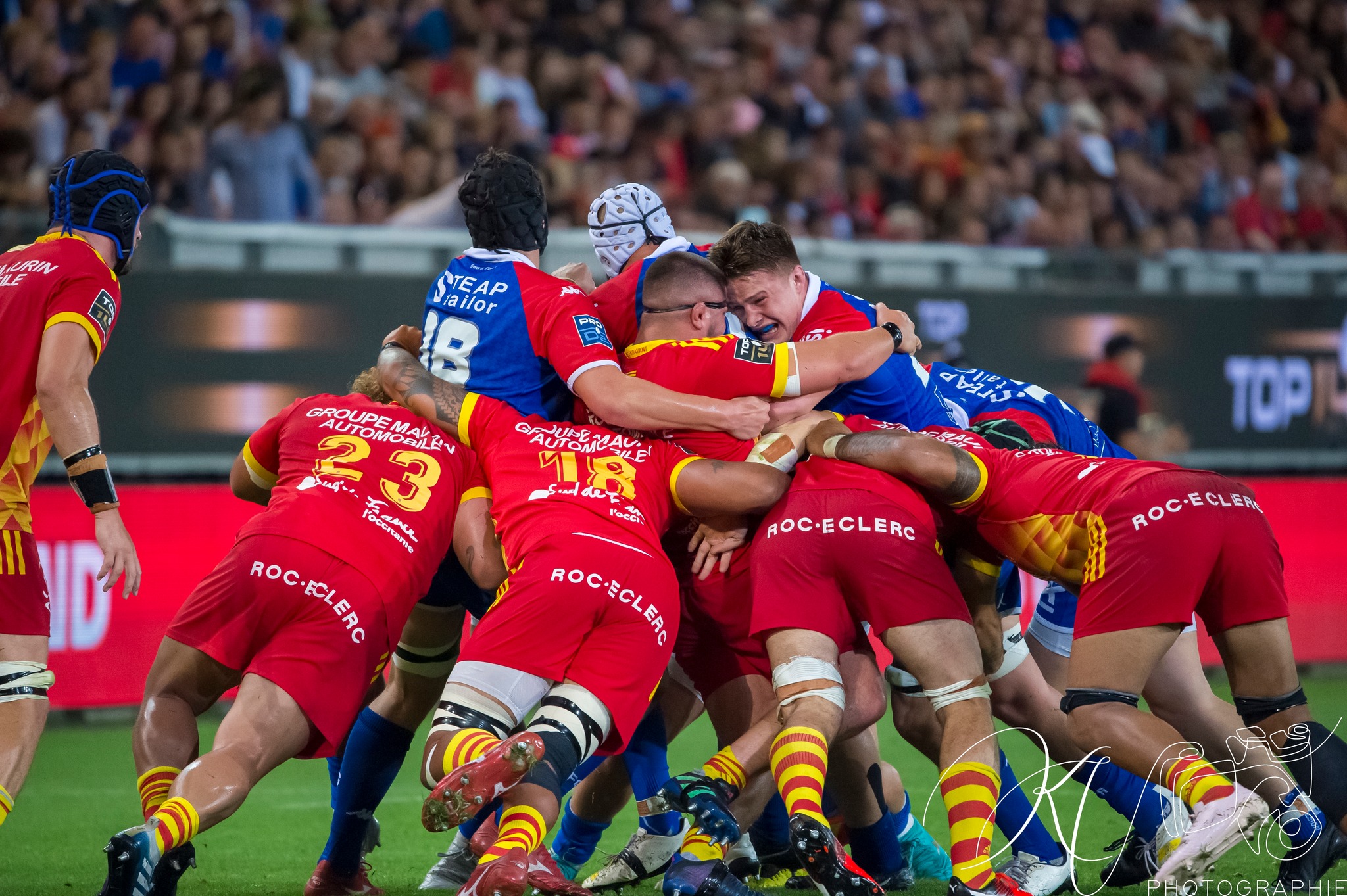  FC Grenoble Rugby - US Arlequins Perpignanais - Rugby - 2023 - Access Match - FC Grenoble (19) vs (33) US Arlequins Perpignananais (#2023FCGUSAP06) Photo by: Karine Valentin | Siuxy Sports 2023-06-03