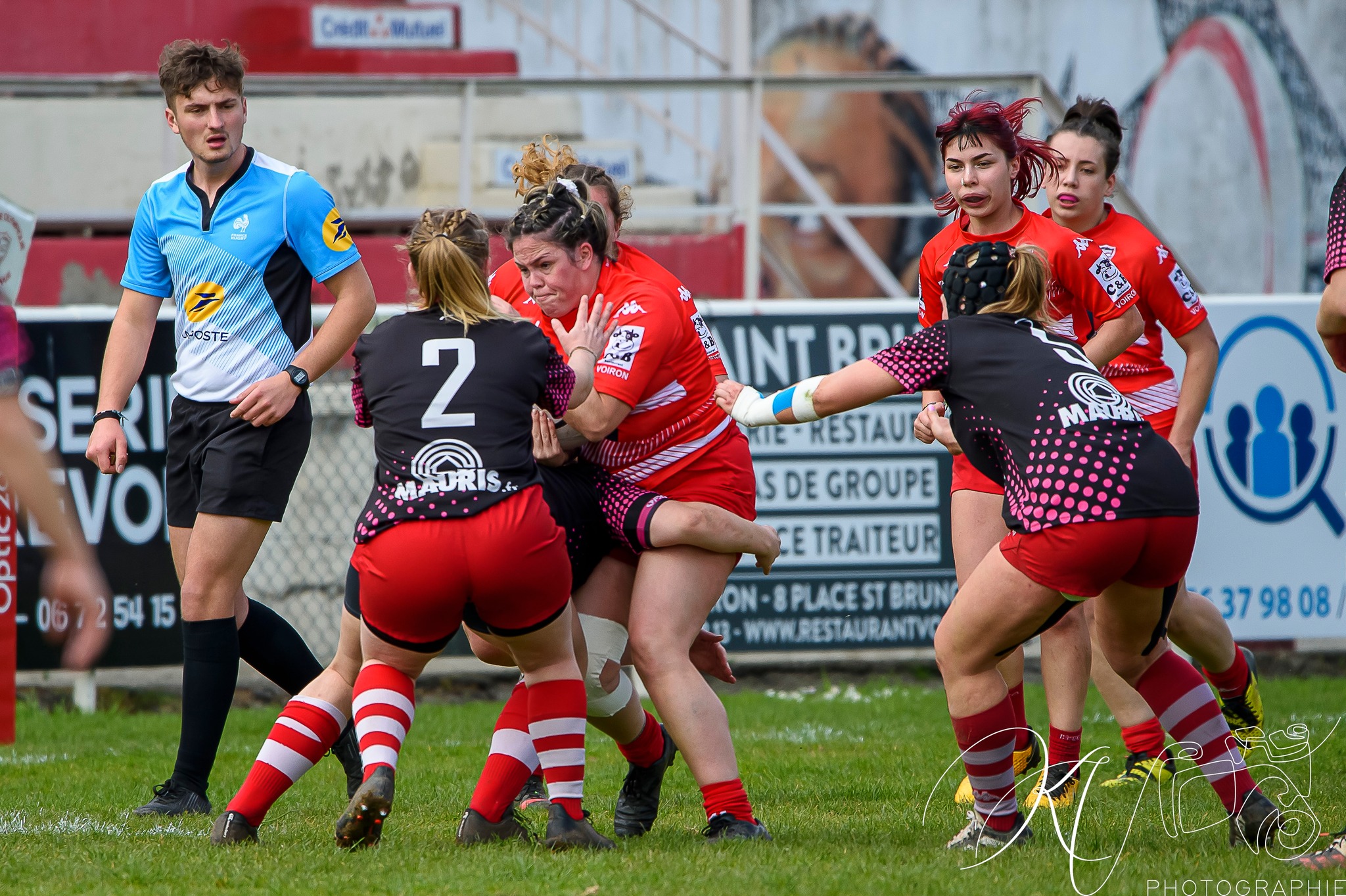  Stade Olympique Voironnais - Bassin Annecy Aravis Rugby - Rugby - 2023 Feminines SOV (25) vs (14) BAAR (#2023SOVBAAR03) Photo by: Karine Valentin | Siuxy Sports 2023-03-19