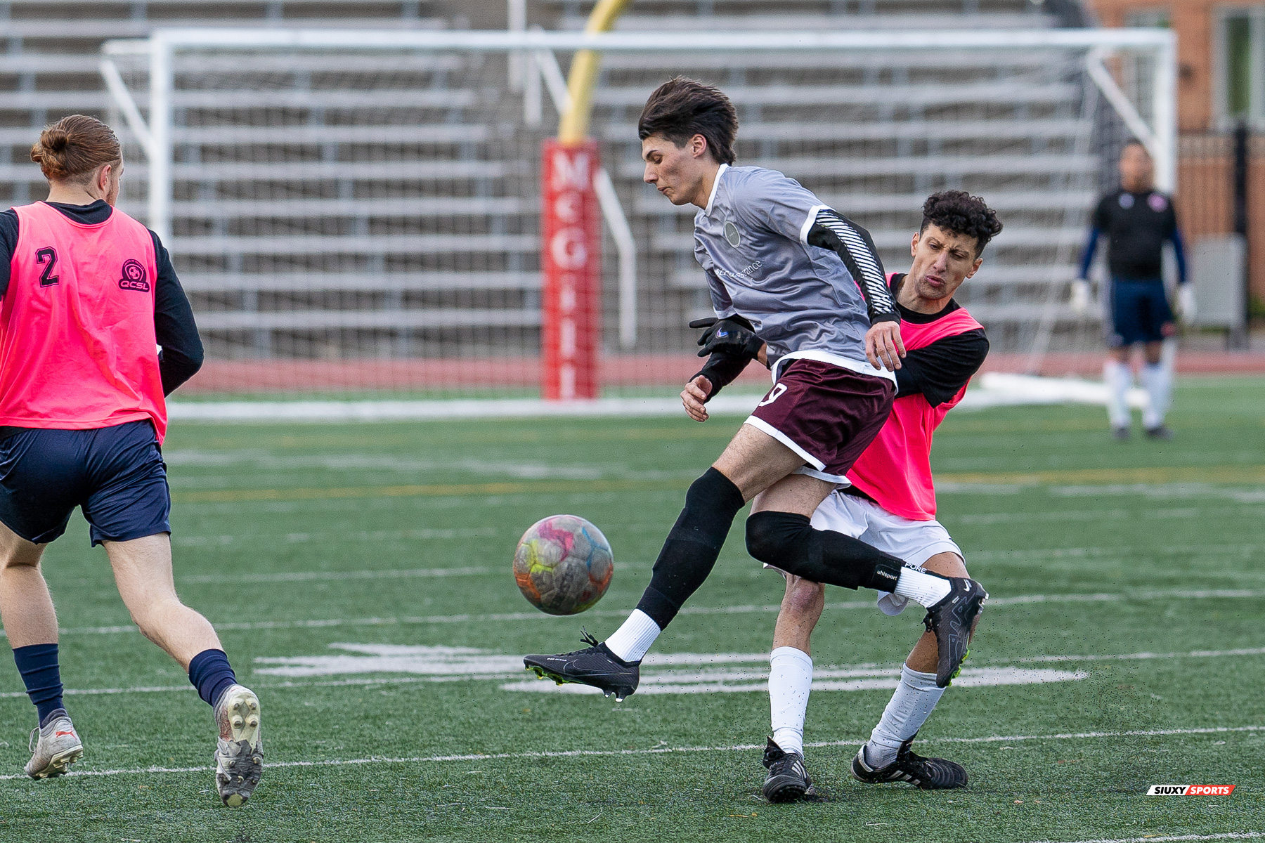 Omar MOKRI -  FC Huile - QUAD FC - Soccer - CSL 2023 - FC Huile (2) vs (1) QUAD FC (#2023FCHvQFC05) Photo by: Emilie Alchourron | Siuxy Sports 2023-05-17