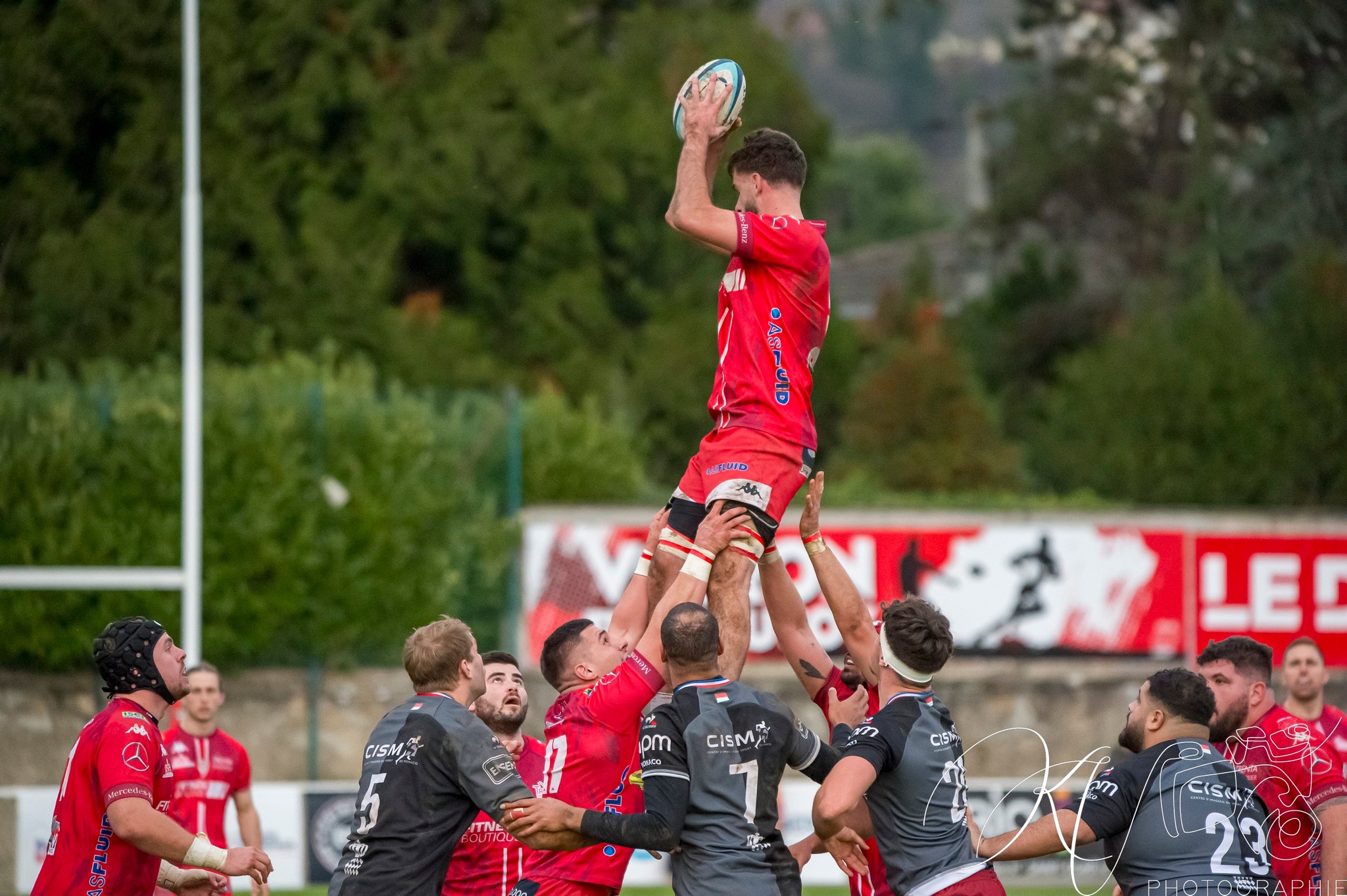  Stade Olympique Voironnais - AS Monaco Rugby - Rugby - Fed2 2023 - Voiron (29) vs (26) Monaco (#F223VOIMON12) Photo by: Karine Valentin | Siuxy Sports 2023-12-10