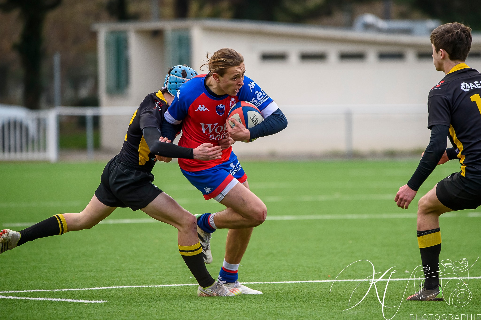  FC Grenoble Rugby - Stade Olympique de Chambéry rugby - Rugby - Alamercery (Amical) - FCG vs SOC (#2023AlamFCGSOC02) Photo by: Karine Valentin | Siuxy Sports 2023-02-25