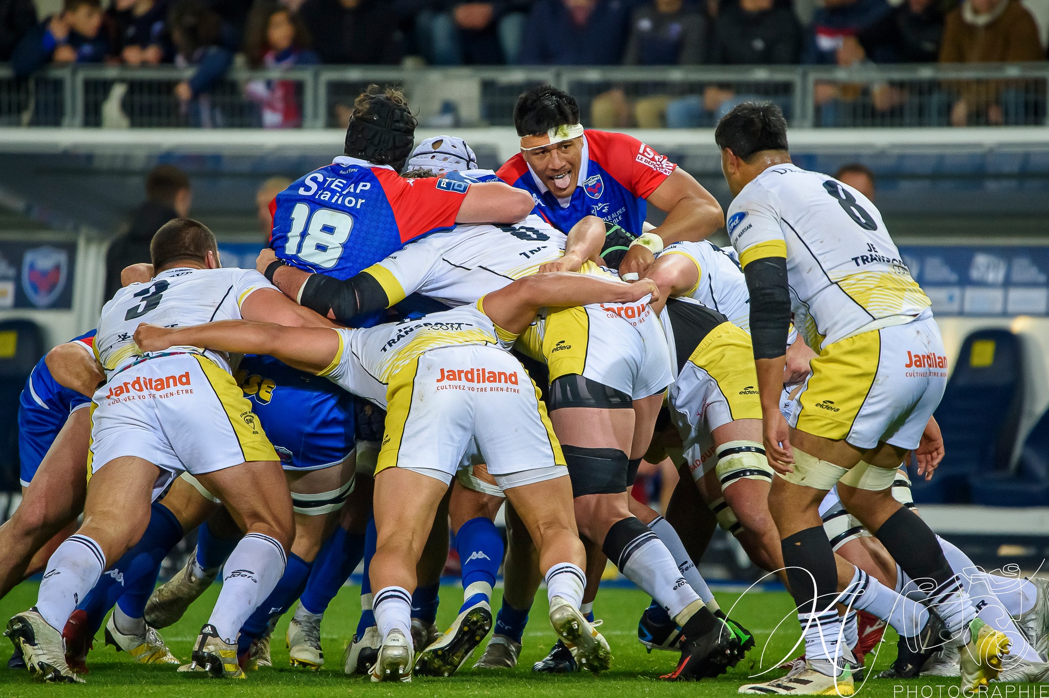  FC Grenoble Rugby - Stade Montois - Rugby - 2023 - FC Grenoble Rugby (33) vs (21) Stade Montois (#2023FCGvSM04) Photo by: Karine Valentin | Siuxy Sports 2023-04-07