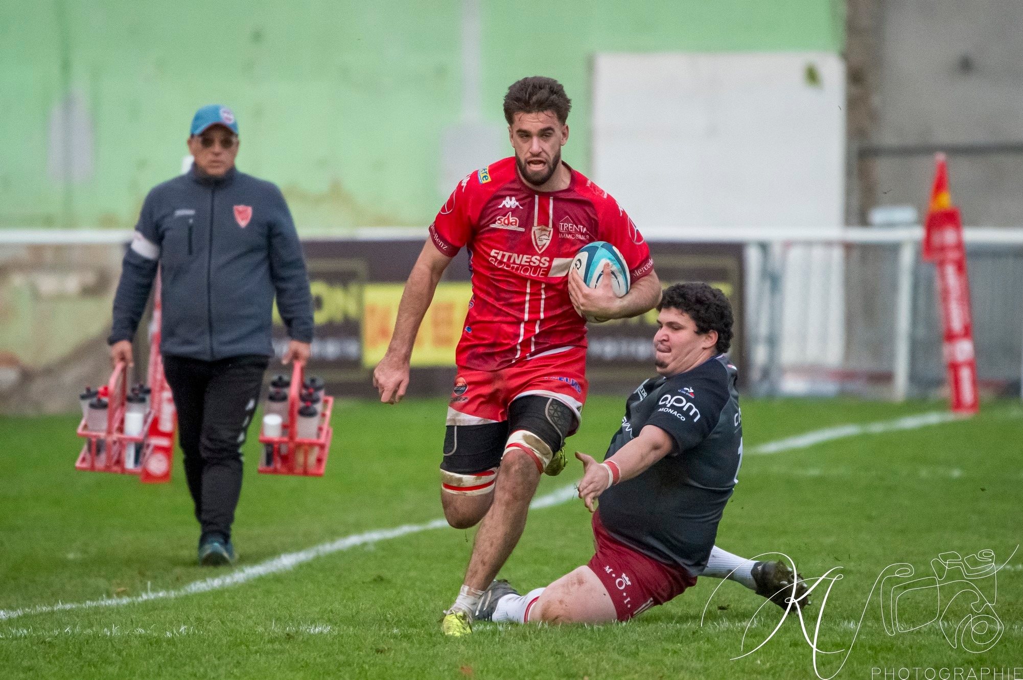  Stade Olympique Voironnais - AS Monaco Rugby - Rugby - Fed2 2023 - Voiron (29) vs (26) Monaco (#F223VOIMON12) Photo by: Karine Valentin | Siuxy Sports 2023-12-10