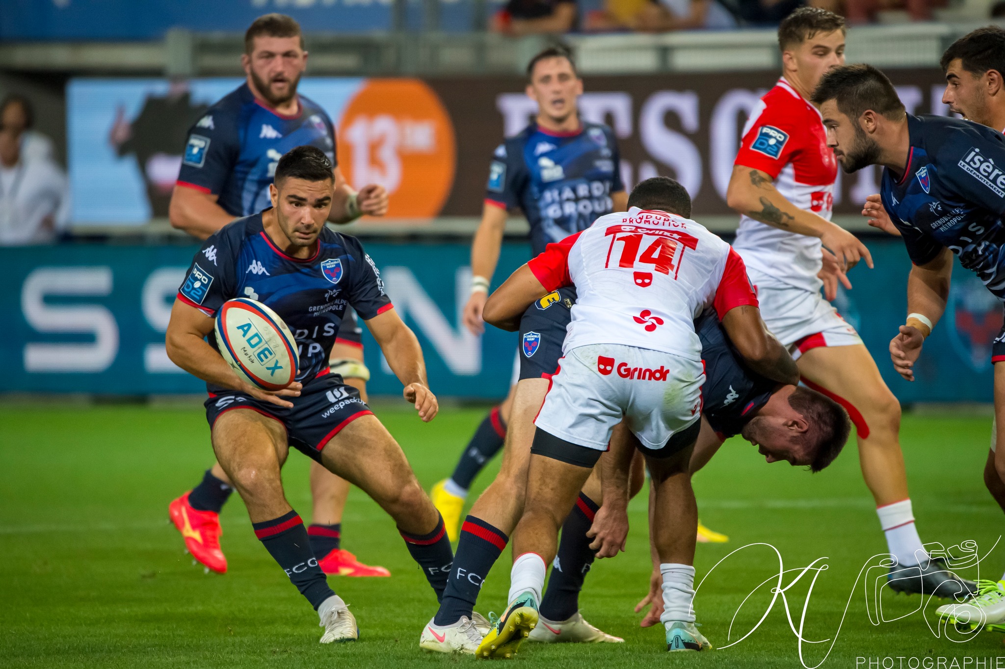  FC Grenoble Rugby - Biarritz - Rugby - FC Grenoble (40) vs (22) Biarritz (#2023FCGBIA09) Photo by: Karine Valentin | Siuxy Sports 2023-09-06