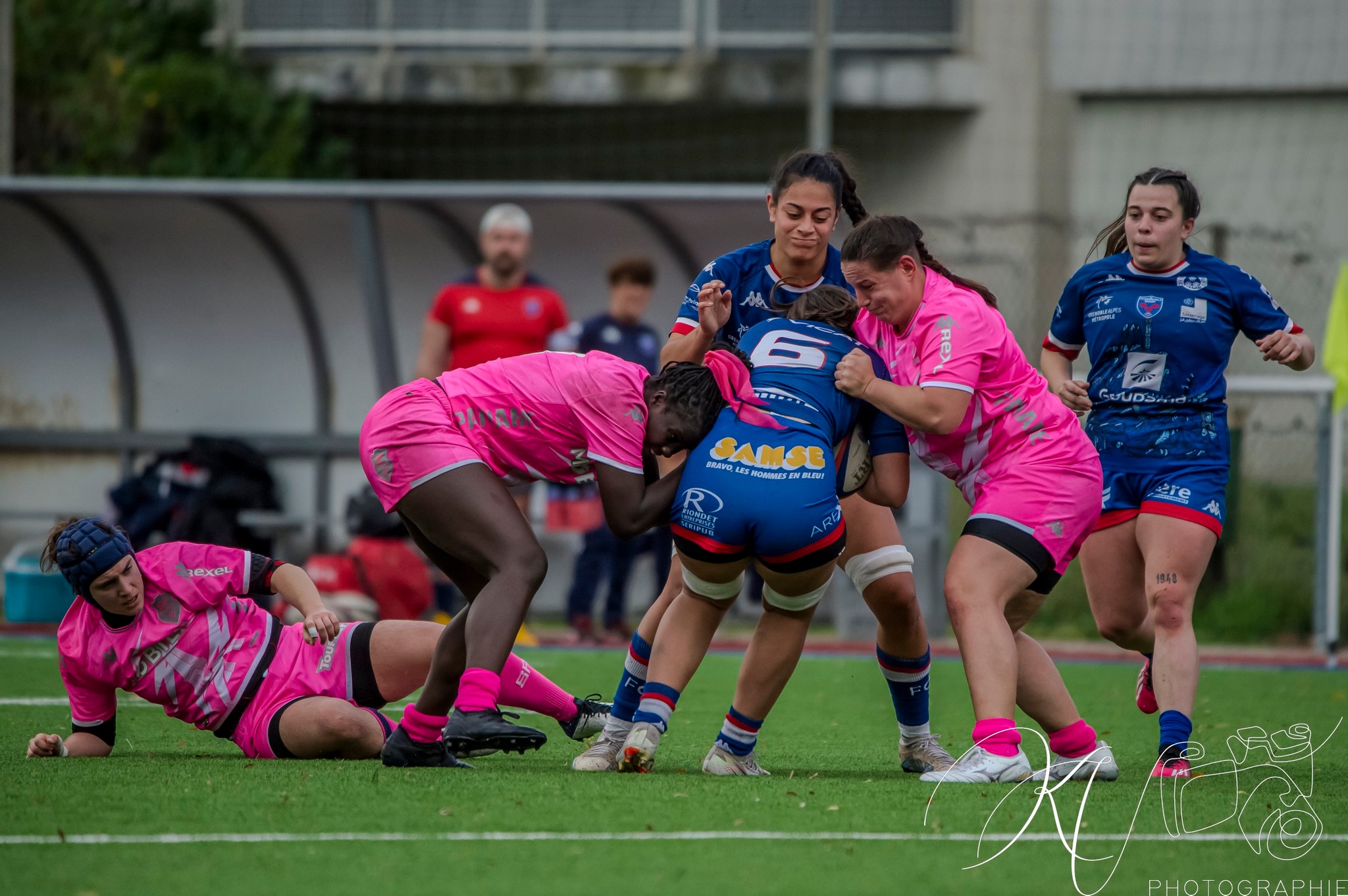  FC Grenoble Rugby - Stade Français - Rugby - Coupe de France Féminine à XV - Amazones (22) vs (14) Stade Français (#2023AmazStadFr11) Photo by: Karine Valentin | Siuxy Sports 2023-11-05