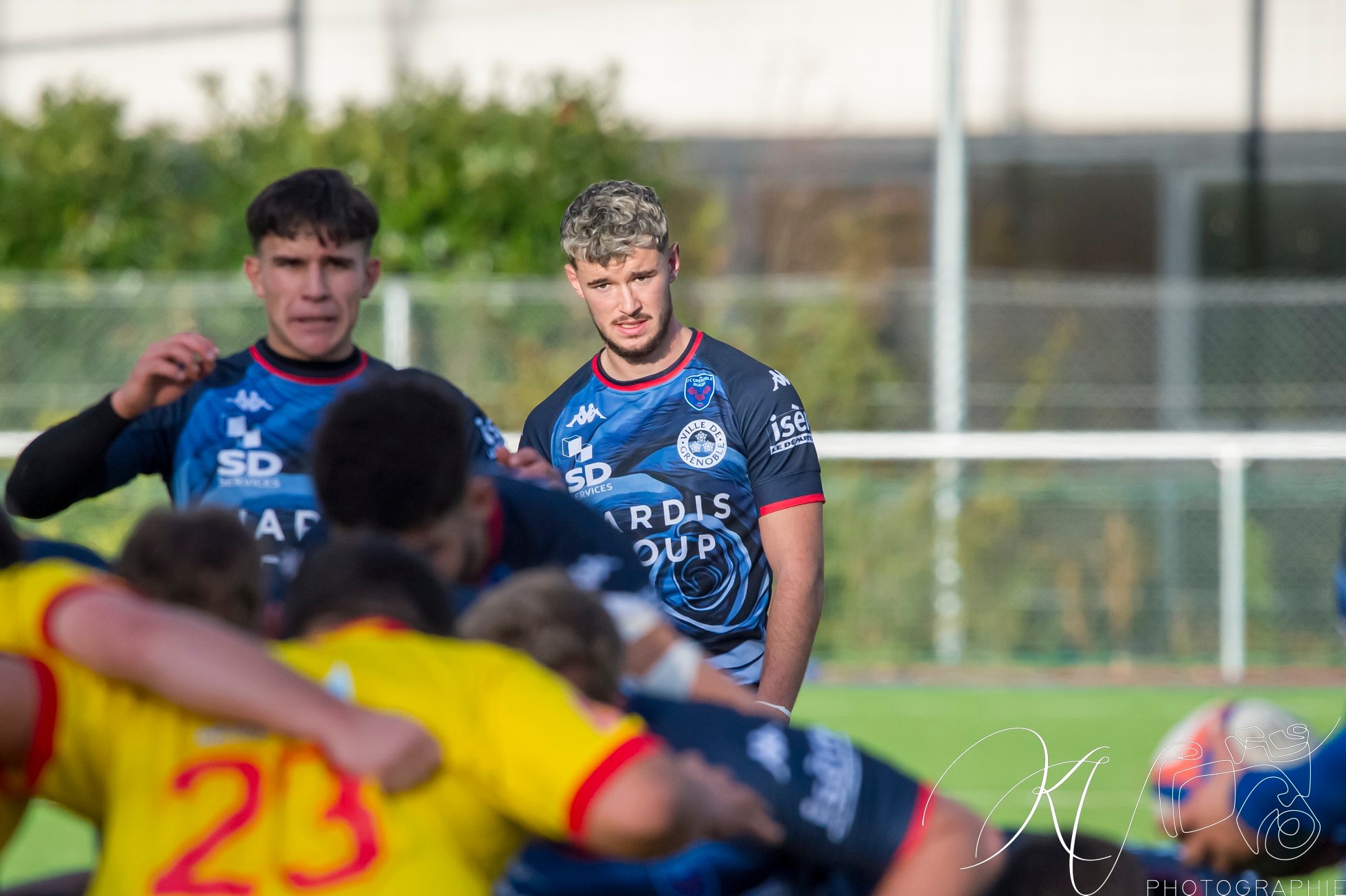  FC Grenoble Rugby - US Arlequins Perpignanais - Rugby - 2023 Espoirs- FC GRENOBLE VS US Arlequins Perpignanais (#2023ESPFCGUSAP11) Photo by: Karine Valentin | Siuxy Sports 2023-11-23