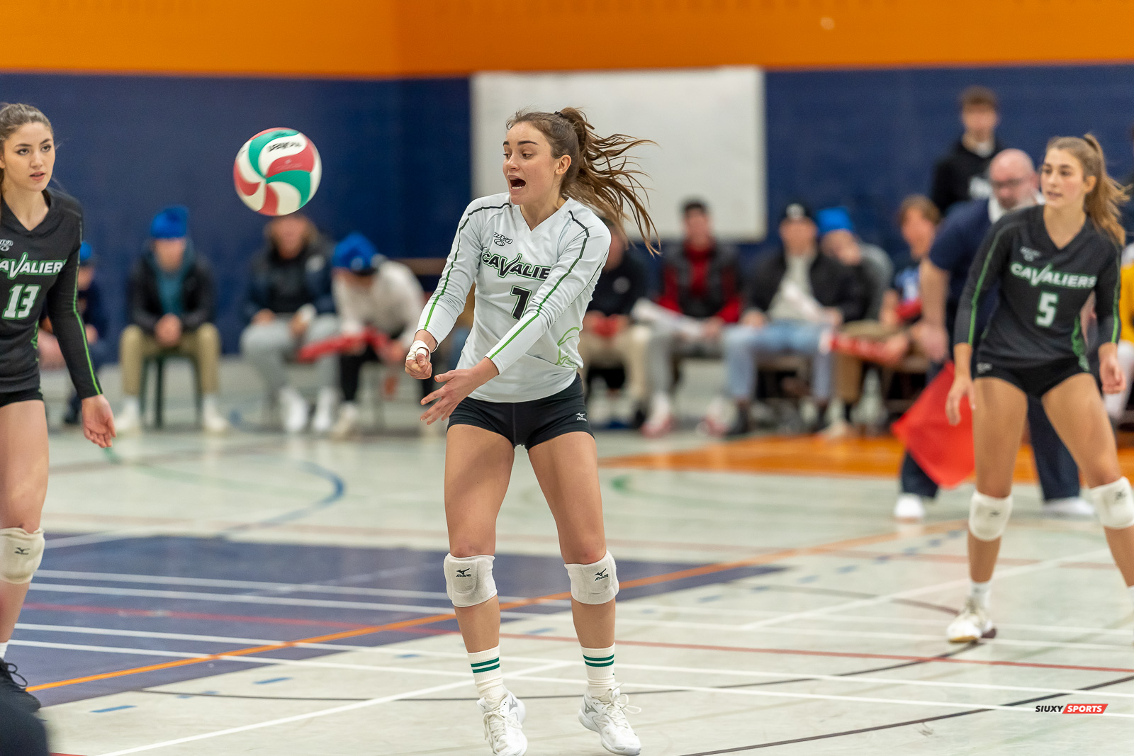  Cégep André Laurendeau - Collège Bois-de-Boulogne - Volleyball - RSEQ - 2023 Volley F - André Laurendeau (1) vs (3) Bois-de-Boulogne (#RSEQ2023ALvBBR01) Photo by: Dan Taylor-Morin | Siuxy Sports 2023-01-19