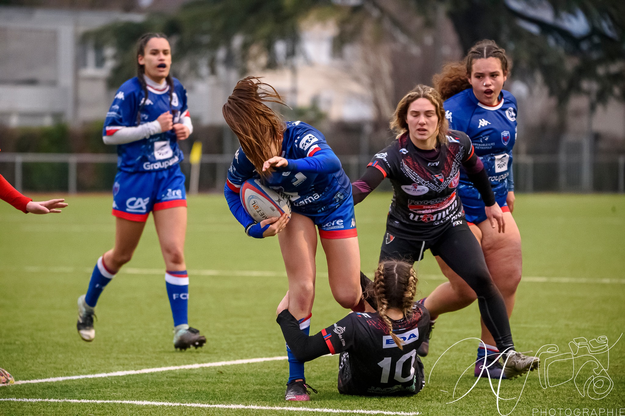  FC Grenoble Rugby - US Oyonnax Rugby - Rugby - U18 FCG Amazones (24) vs (15) Oyonnax Rugby (#U18GREOYO01) Photo by: Karine Valentin | Siuxy Sports 2023-01-29